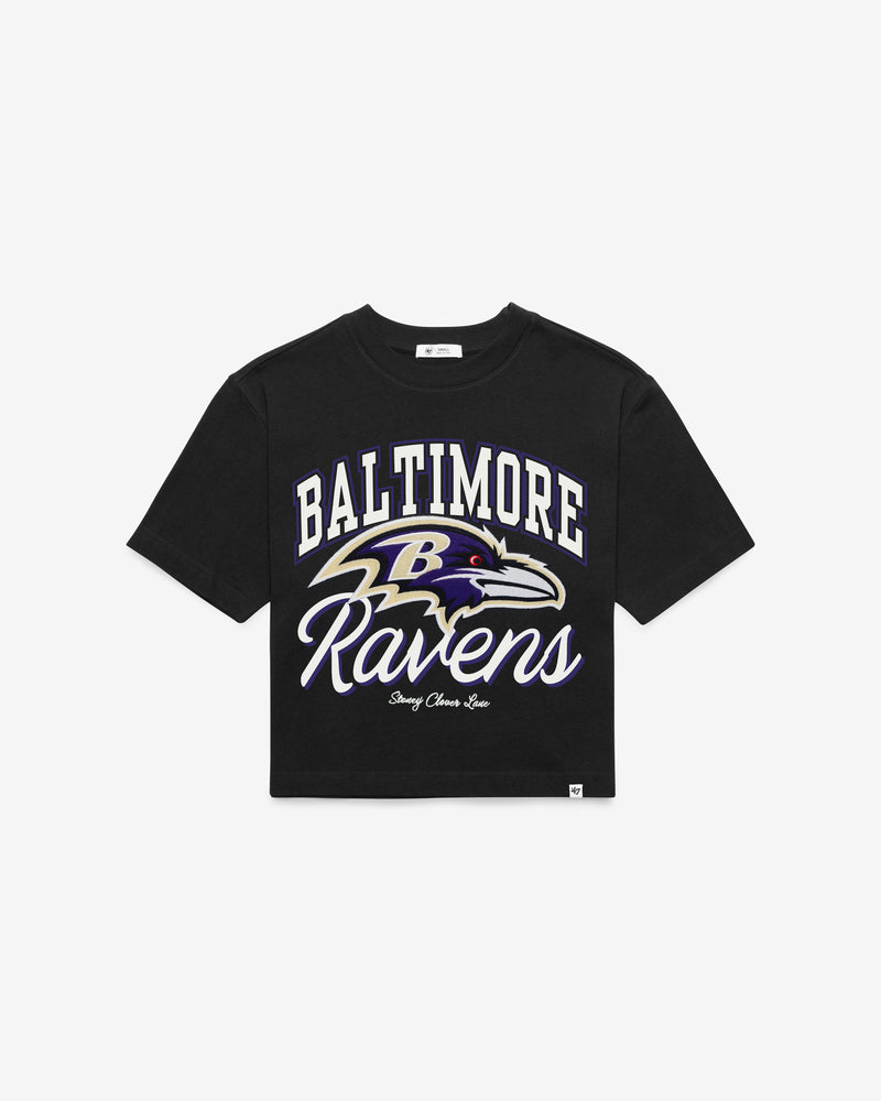 BALTIMORE RAVENS STONEY CLOVER LANE X '47 WOMEN'S REED CITY TEE