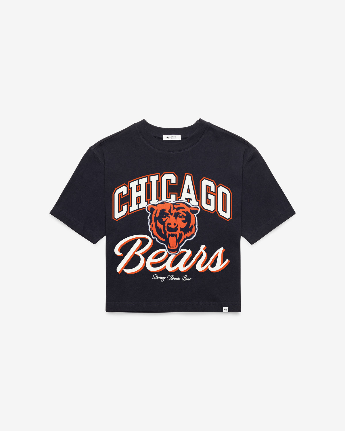 CHICAGO BEARS STONEY CLOVER LANE X '47 WOMEN'S REED CITY TEE
