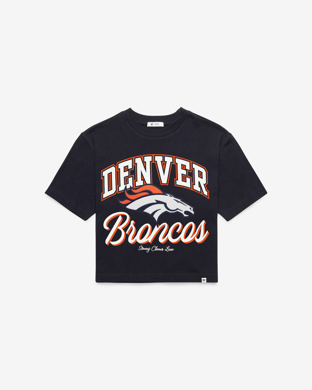 DENVER BRONCOS STONEY CLOVER LANE X '47 WOMEN'S REED CITY TEE