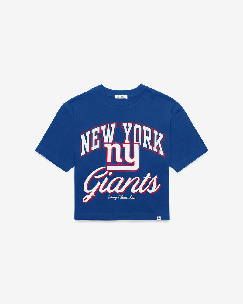 NEW YORK GIANTS STONEY CLOVER LANE X '47 WOMEN'S REED CITY TEE