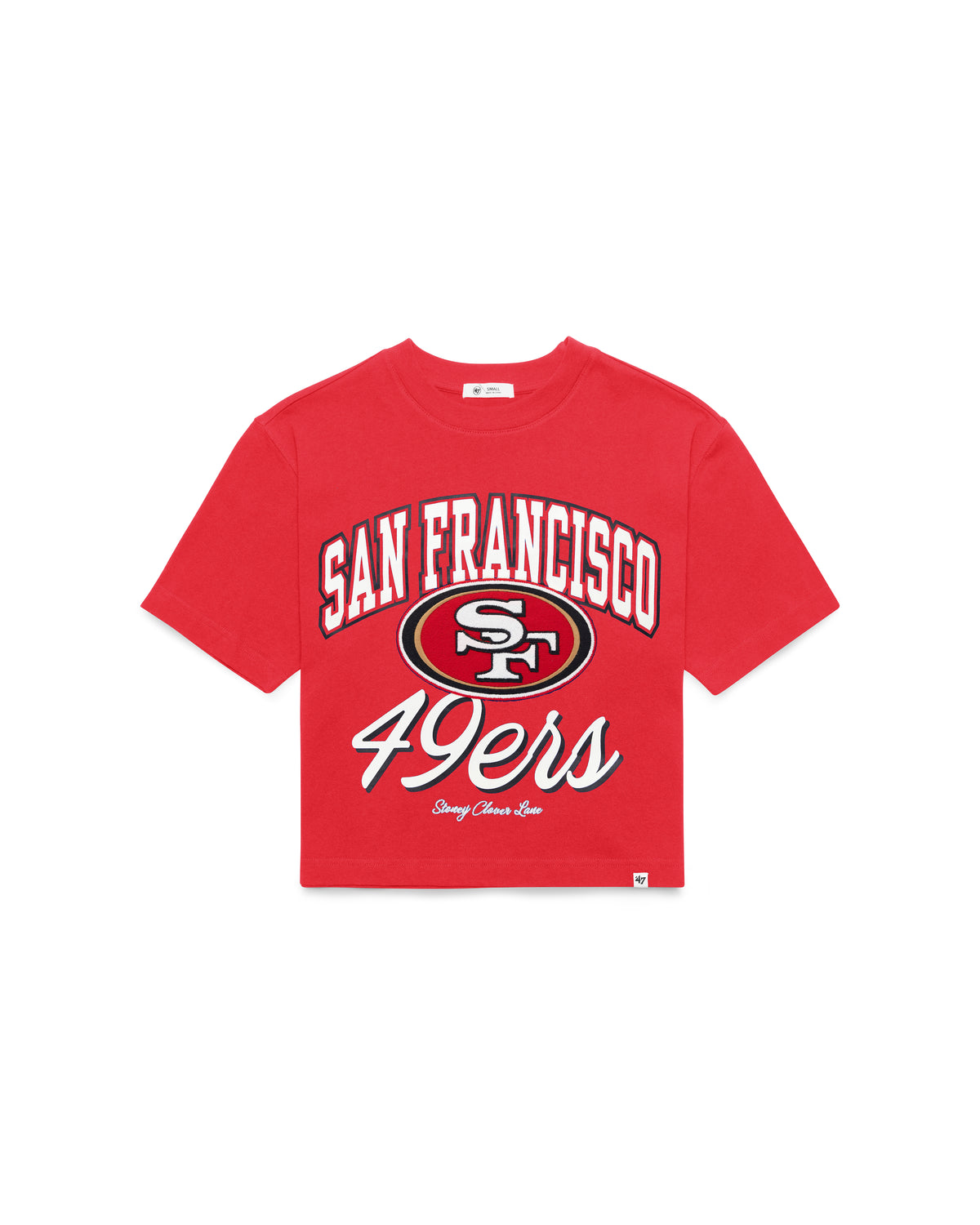 SAN FRANCISCO 49ERS STONEY CLOVER LANE X '47 WOMEN'S REED CITY TEE