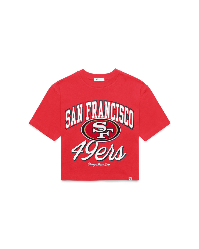 SAN FRANCISCO 49ERS STONEY CLOVER LANE X '47 WOMEN'S REED CITY TEE