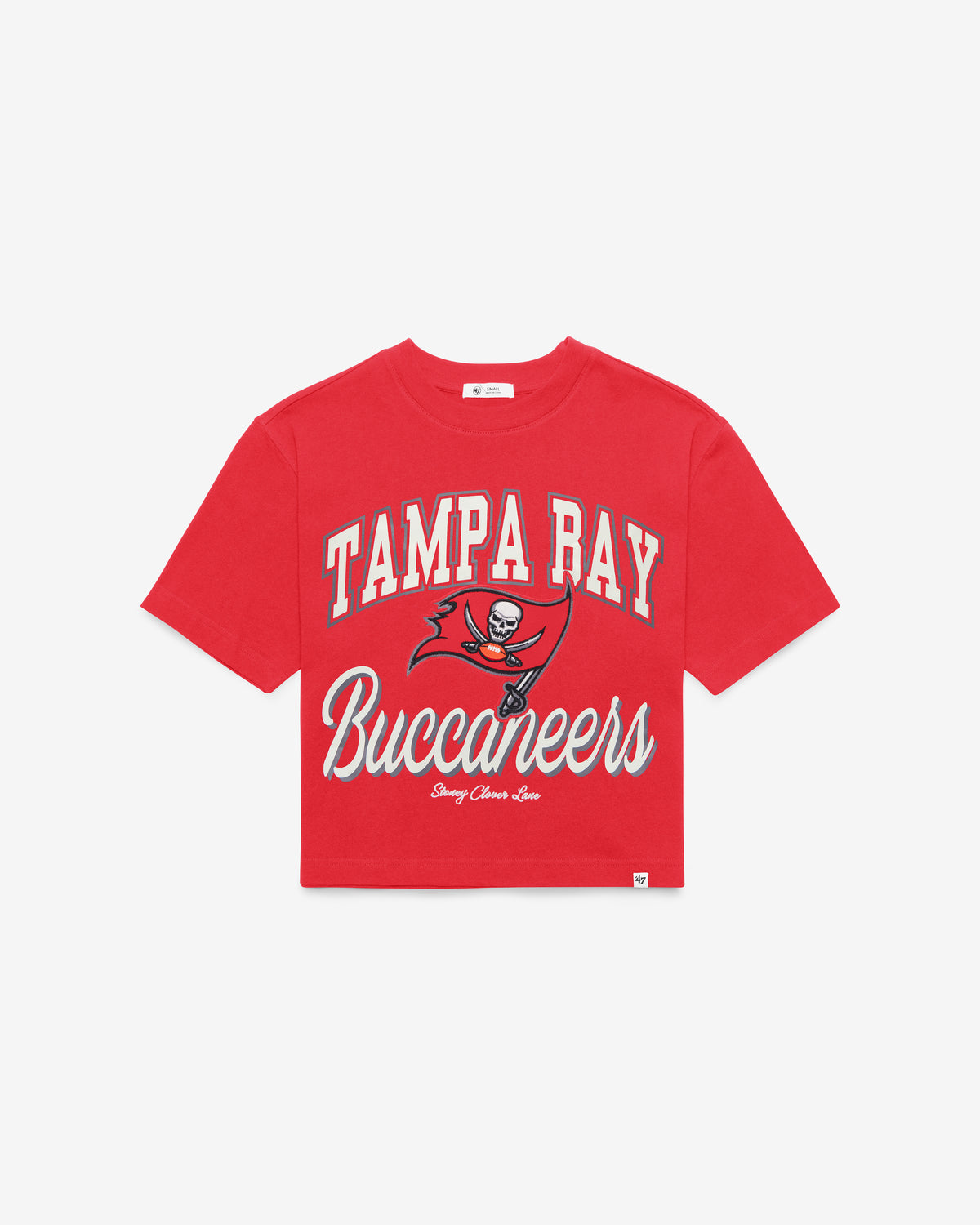 TAMPA BAY BUCCANEERS STONEY CLOVER LANE X '47 WOMEN'S REED CITY TEE