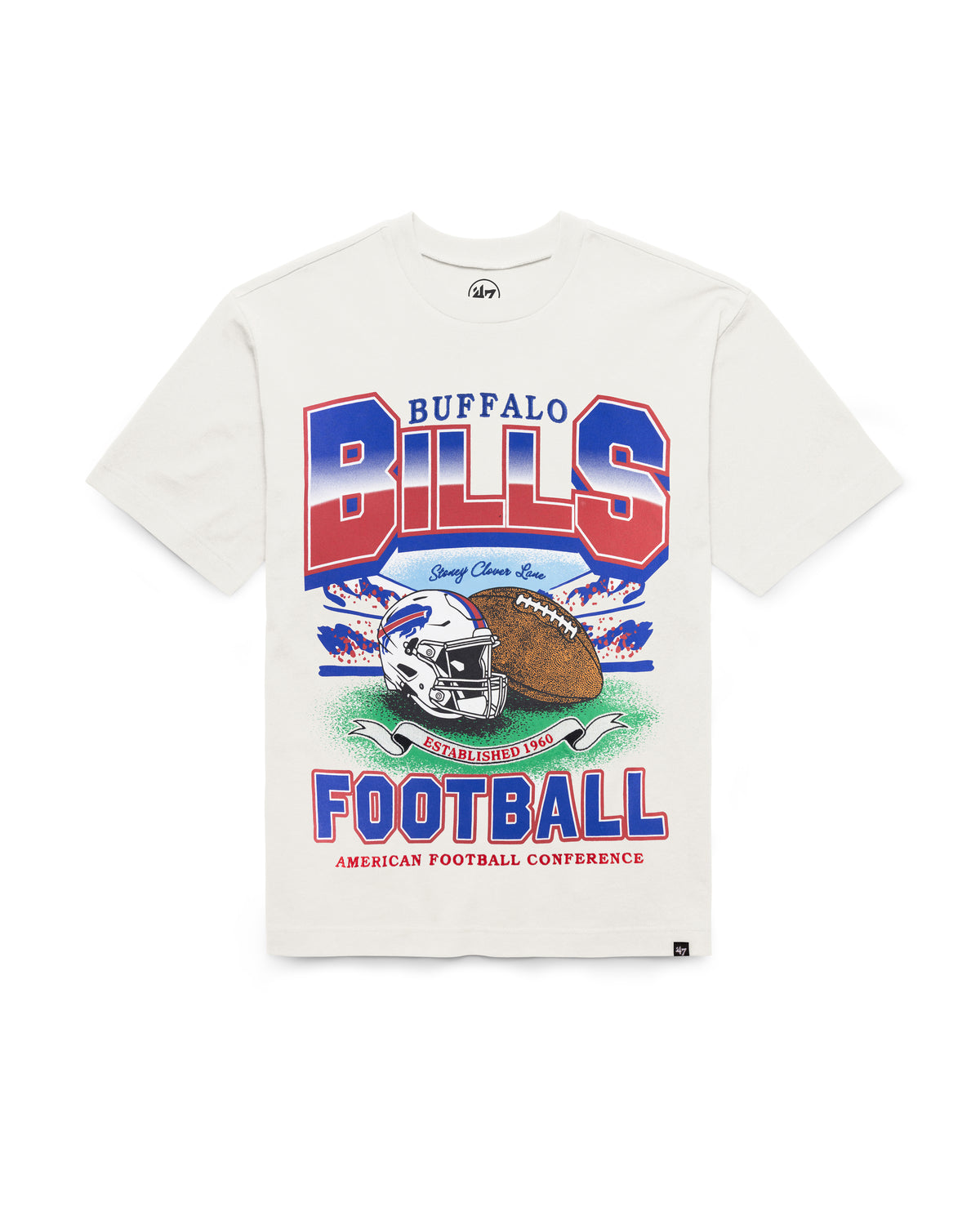 BUFFALO BILLS STONEY CLOVER LANE X '47 WOMEN'S FOUNDATION TEE