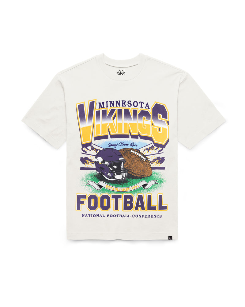 MINNESOTA VIKINGS STONEY CLOVER LANE X '47 WOMEN'S FOUNDATION TEE