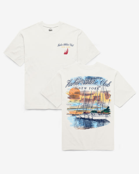 MONTAUK NEW YORK PIER & SAIL '47 FOUNDATION TEE