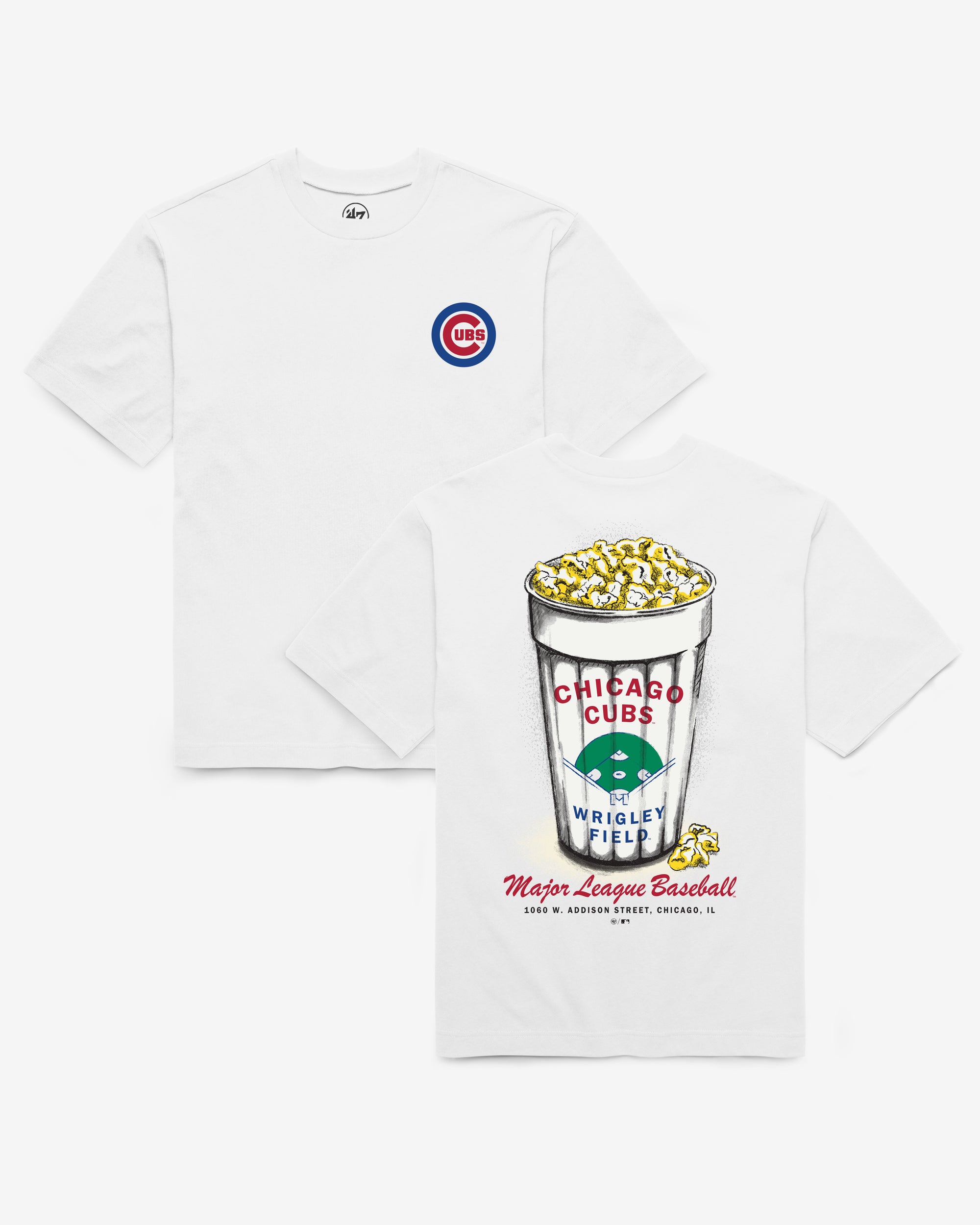 CHICAGO CUBS SNACK STAND '47 FOUNDATION TEE
