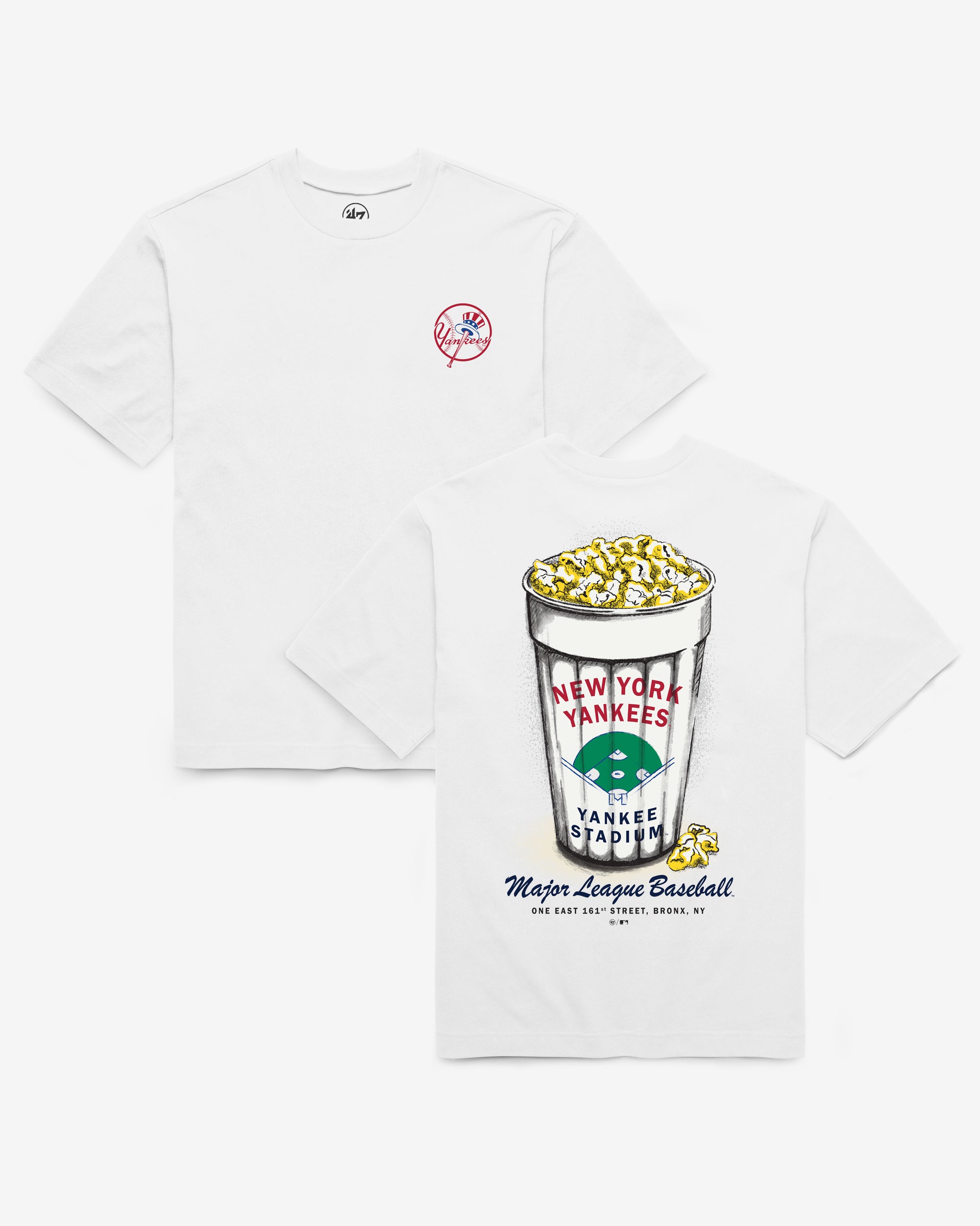 NEW YORK YANKEES SNACK STAND '47 FOUNDATION TEE