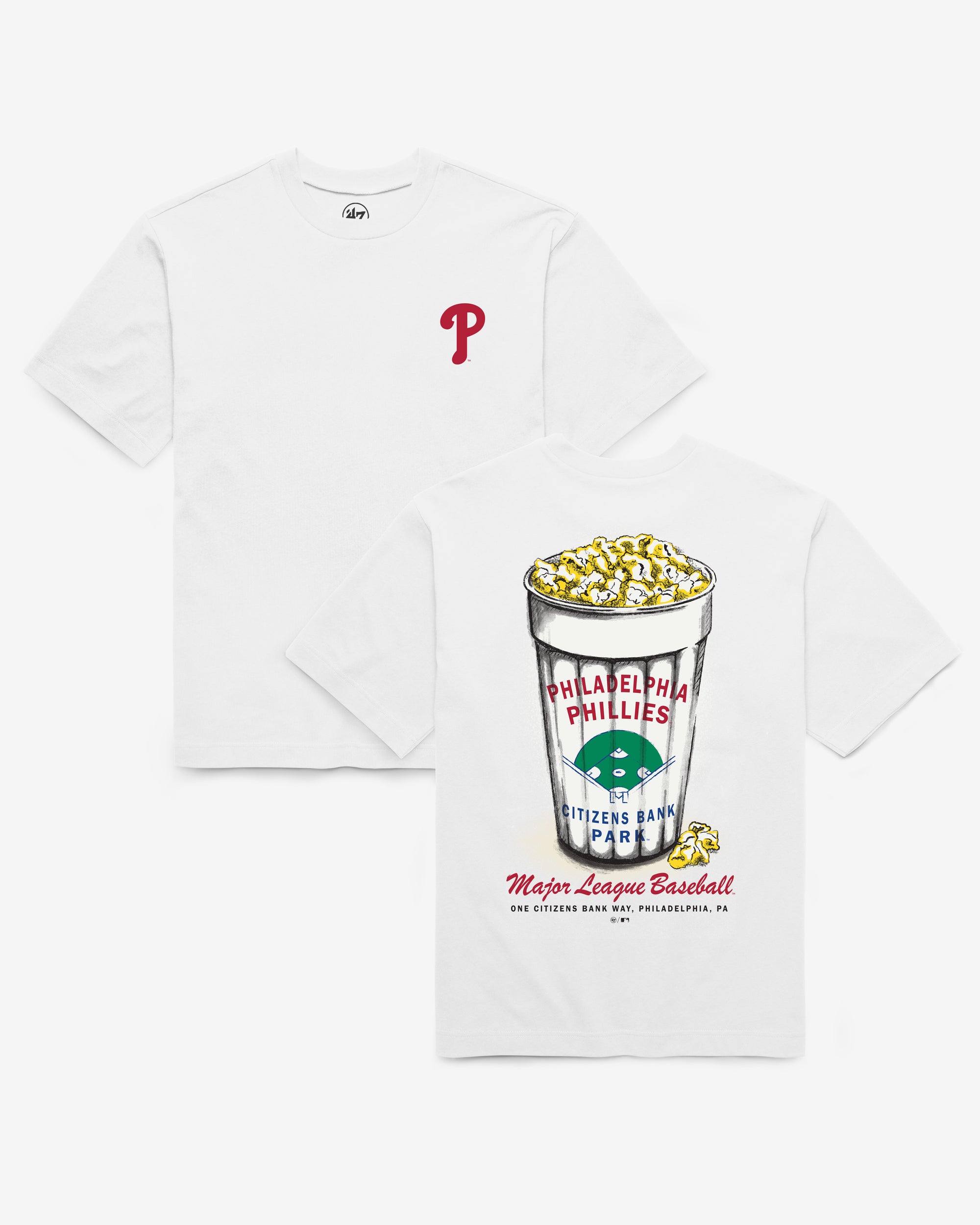 PHILADELPHIA PHILLIES SNACK STAND '47 FOUNDATION TEE