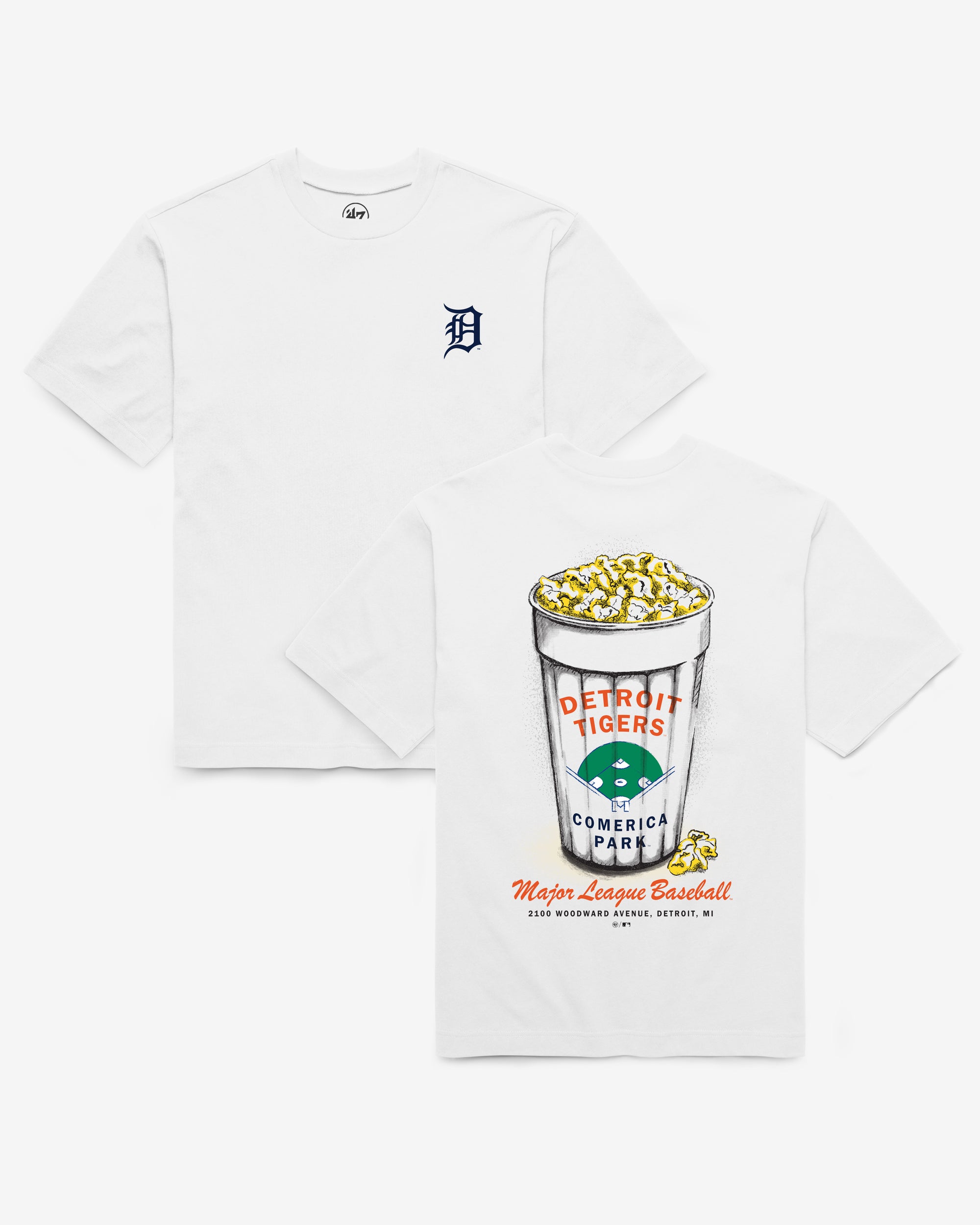 DETROIT TIGERS SNACK STAND '47 FOUNDATION TEE