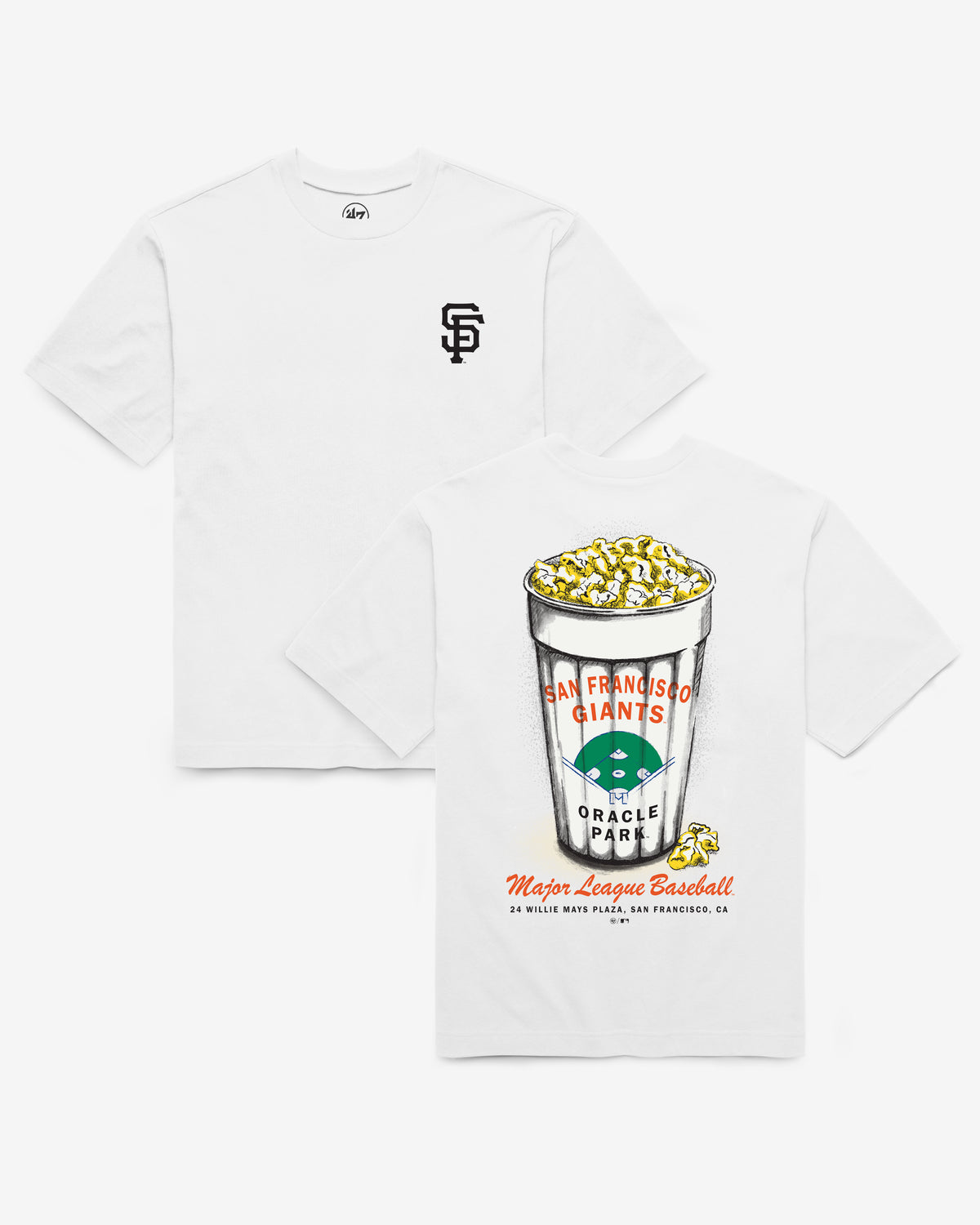 SAN FRANCISCO GIANTS SNACK STAND '47 FOUNDATION TEE