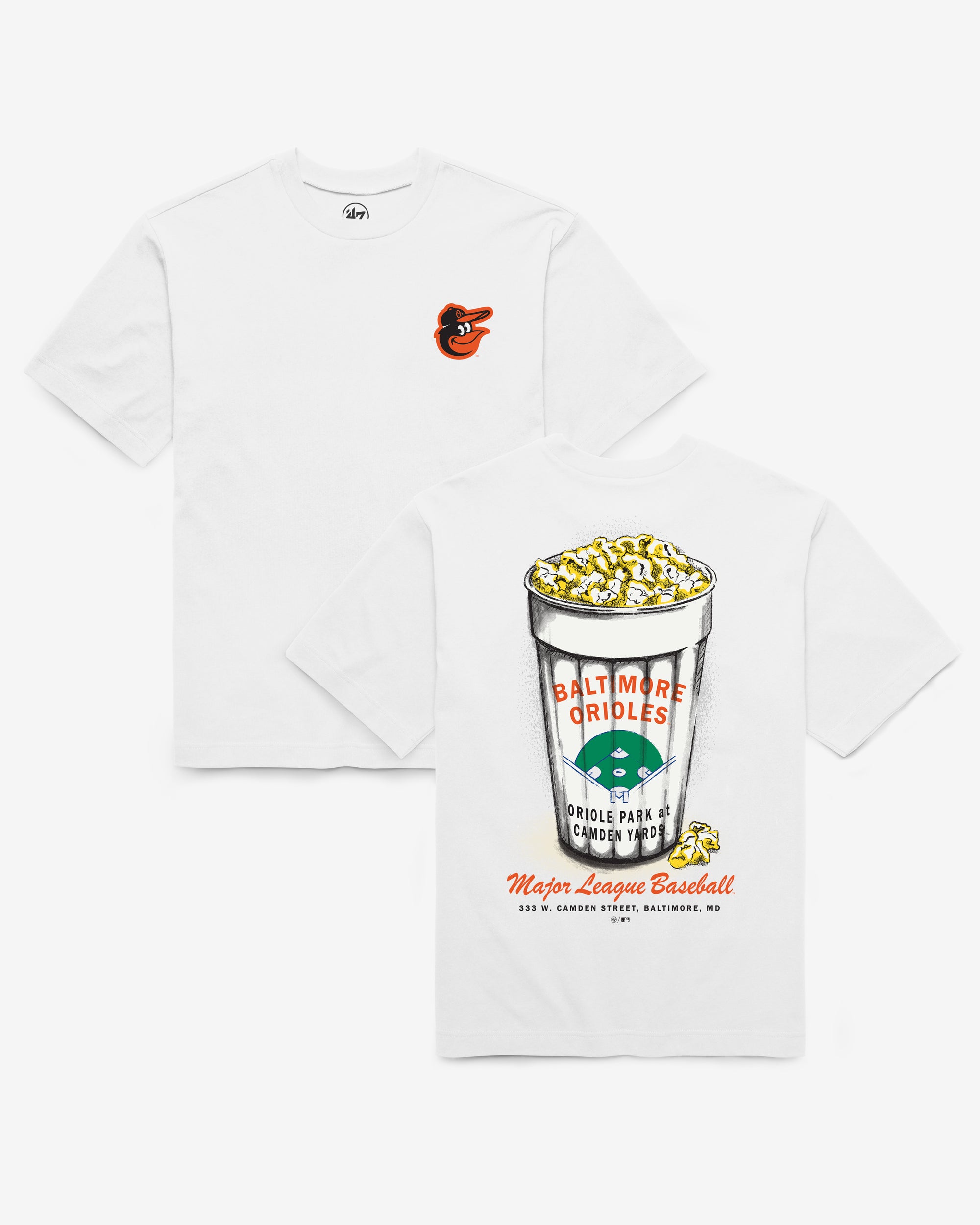 BALTIMORE ORIOLES SNACK STAND '47 FOUNDATION TEE