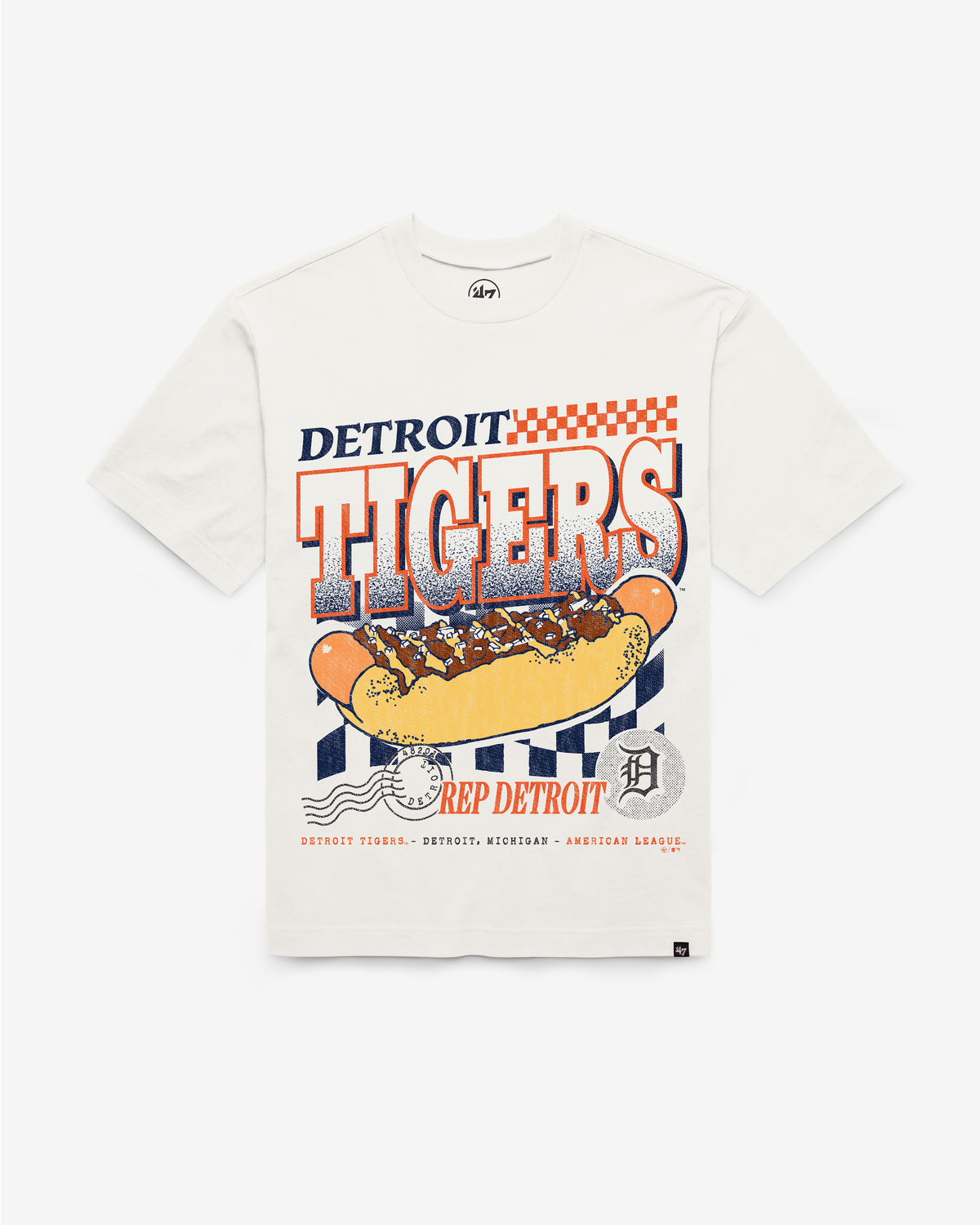 DETROIT TIGERS ON THE GRILL '47 FOUNDATION TEE