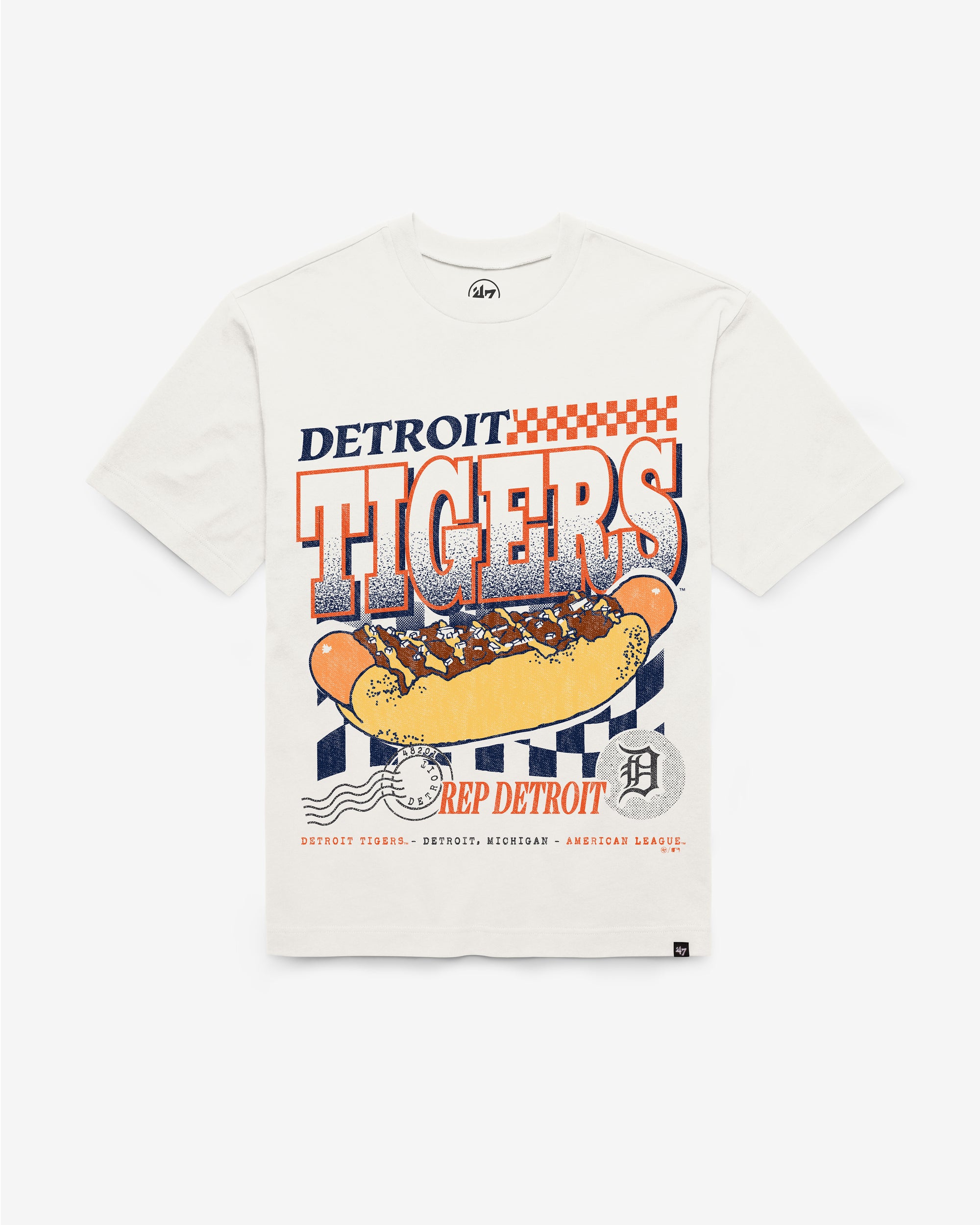 DETROIT TIGERS ON THE GRILL '47 FOUNDATION TEE