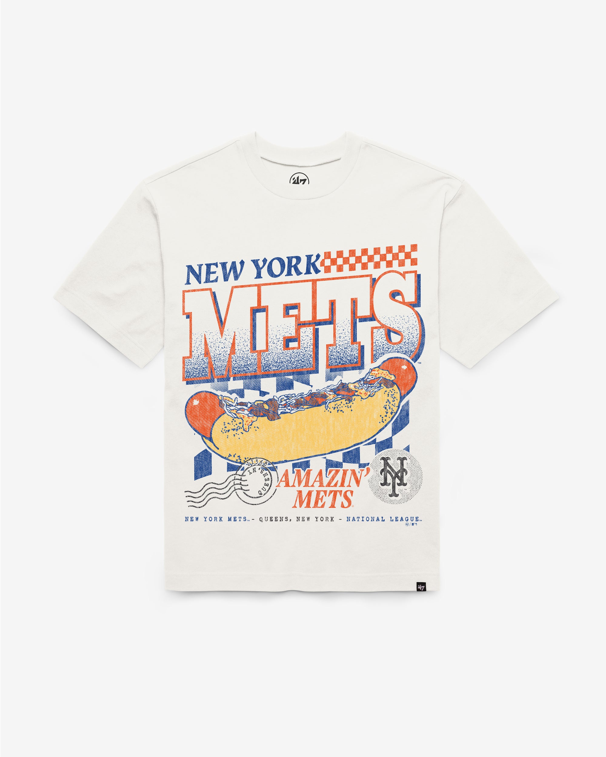 NEW YORK METS ON THE GRILL '47 FOUNDATION TEE