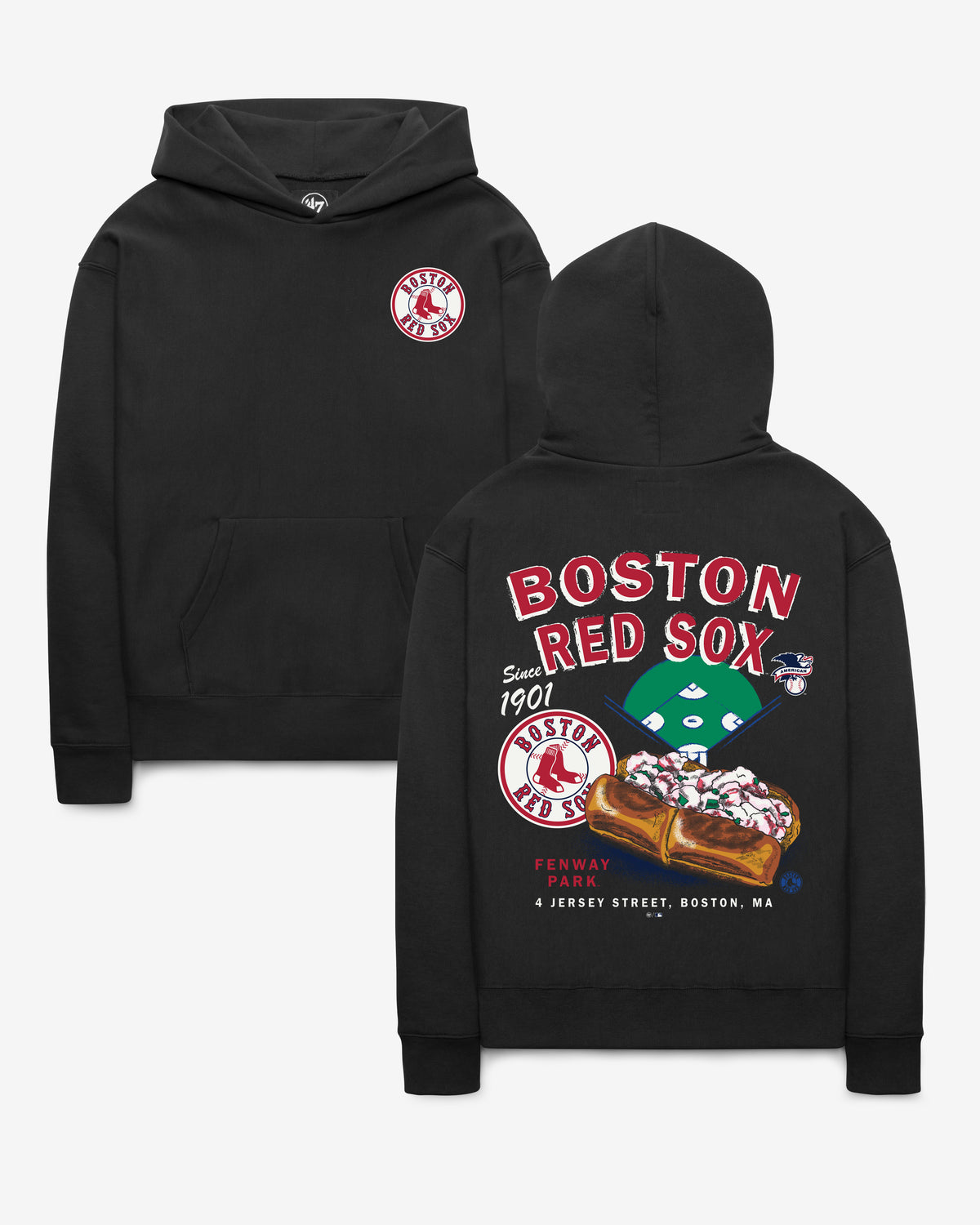 BOSTON RED SOX STADIUM EATS '47 FOUNDATION HOOD