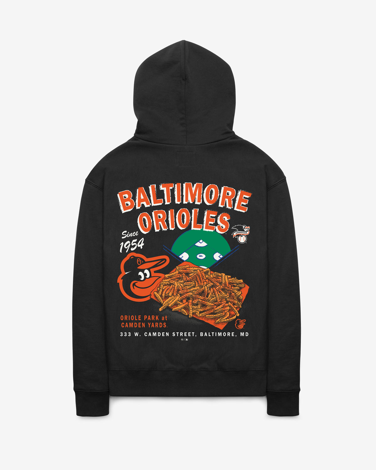 BALTIMORE ORIOLES STADIUM EATS '47 FOUNDATION HOOD