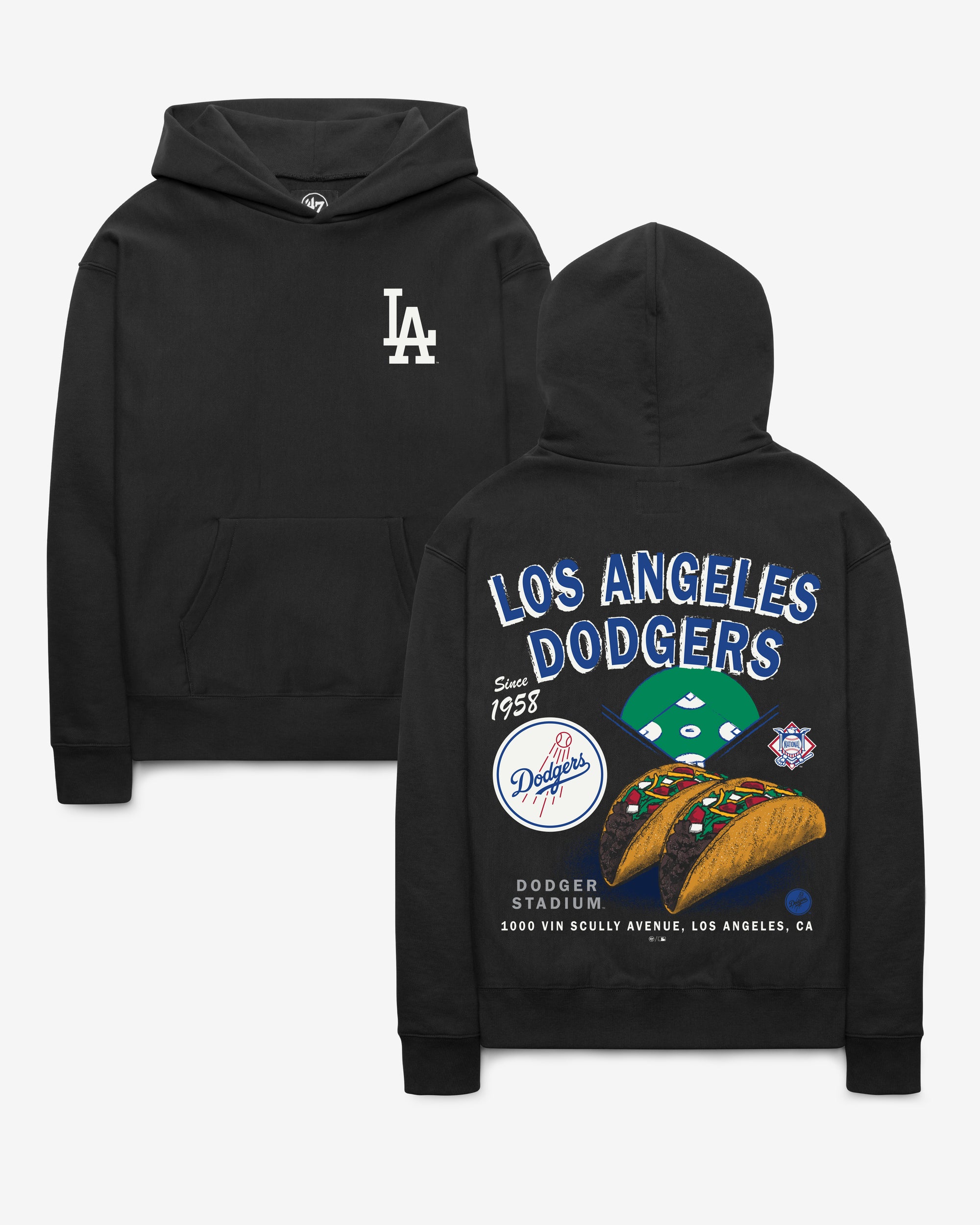 LOS ANGELES DODGERS STADIUM EATS '47 FOUNDATION HOOD