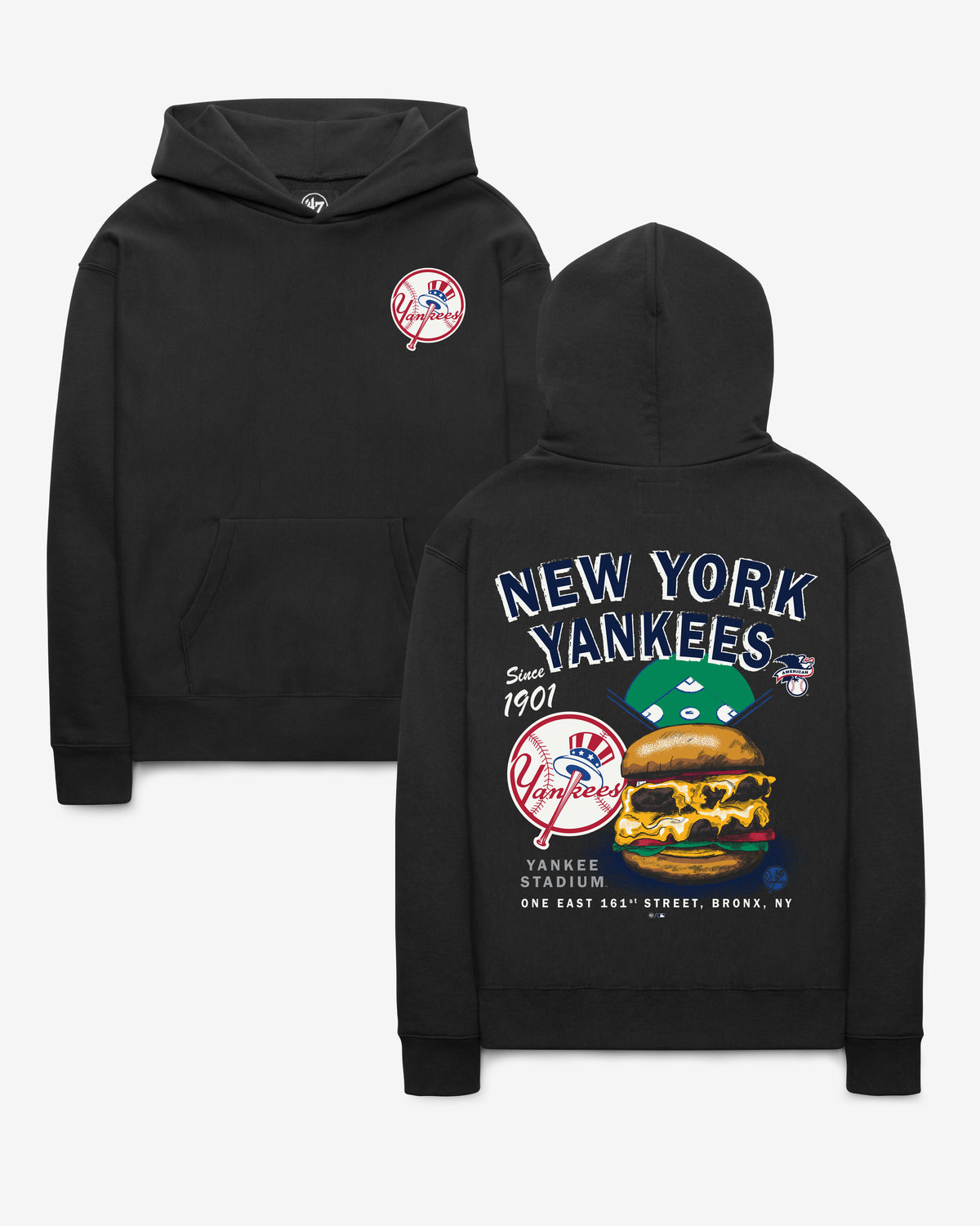 NEW YORK YANKEES STADIUM EATS '47 FOUNDATION HOOD