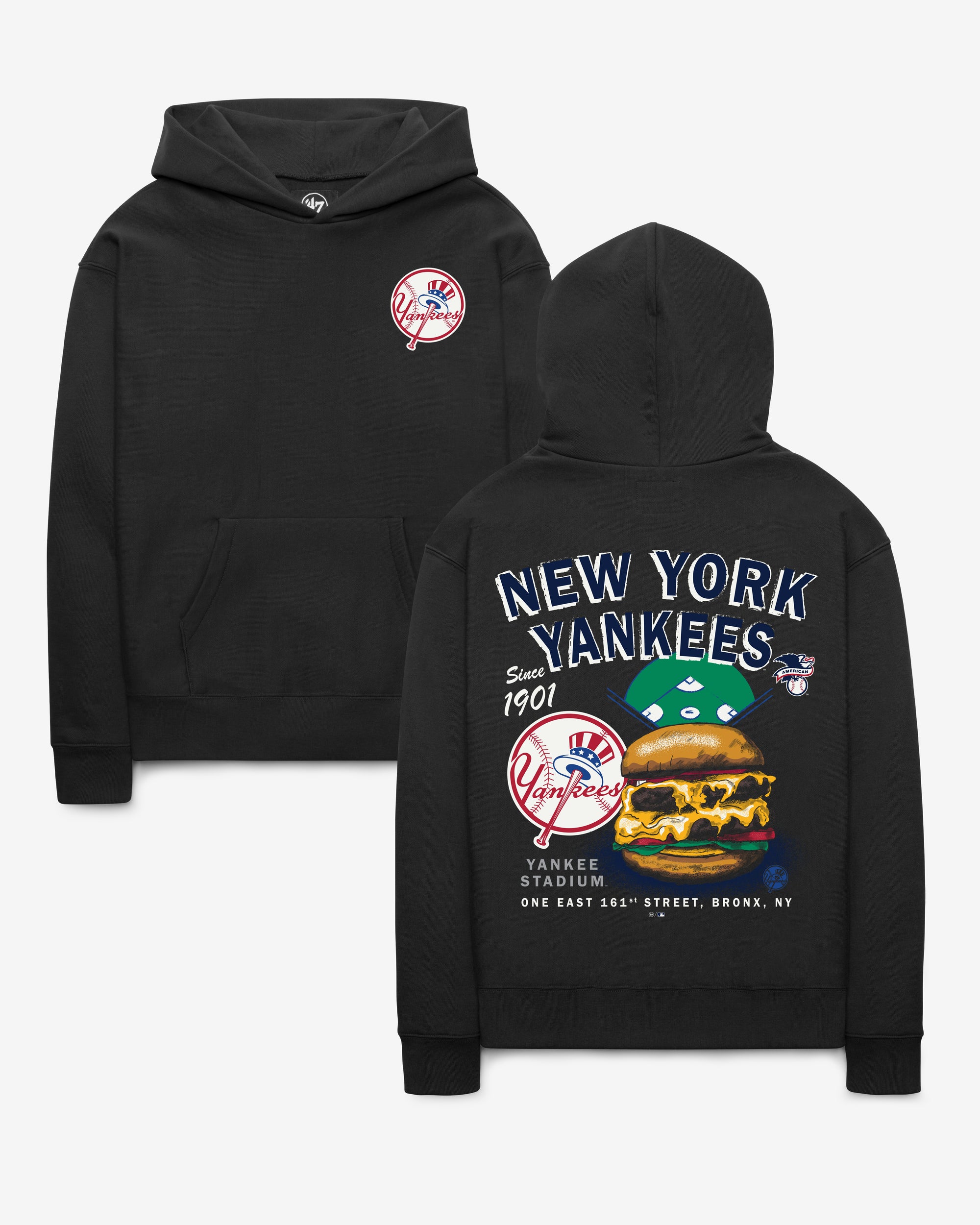 NEW YORK YANKEES STADIUM EATS '47 FOUNDATION HOOD