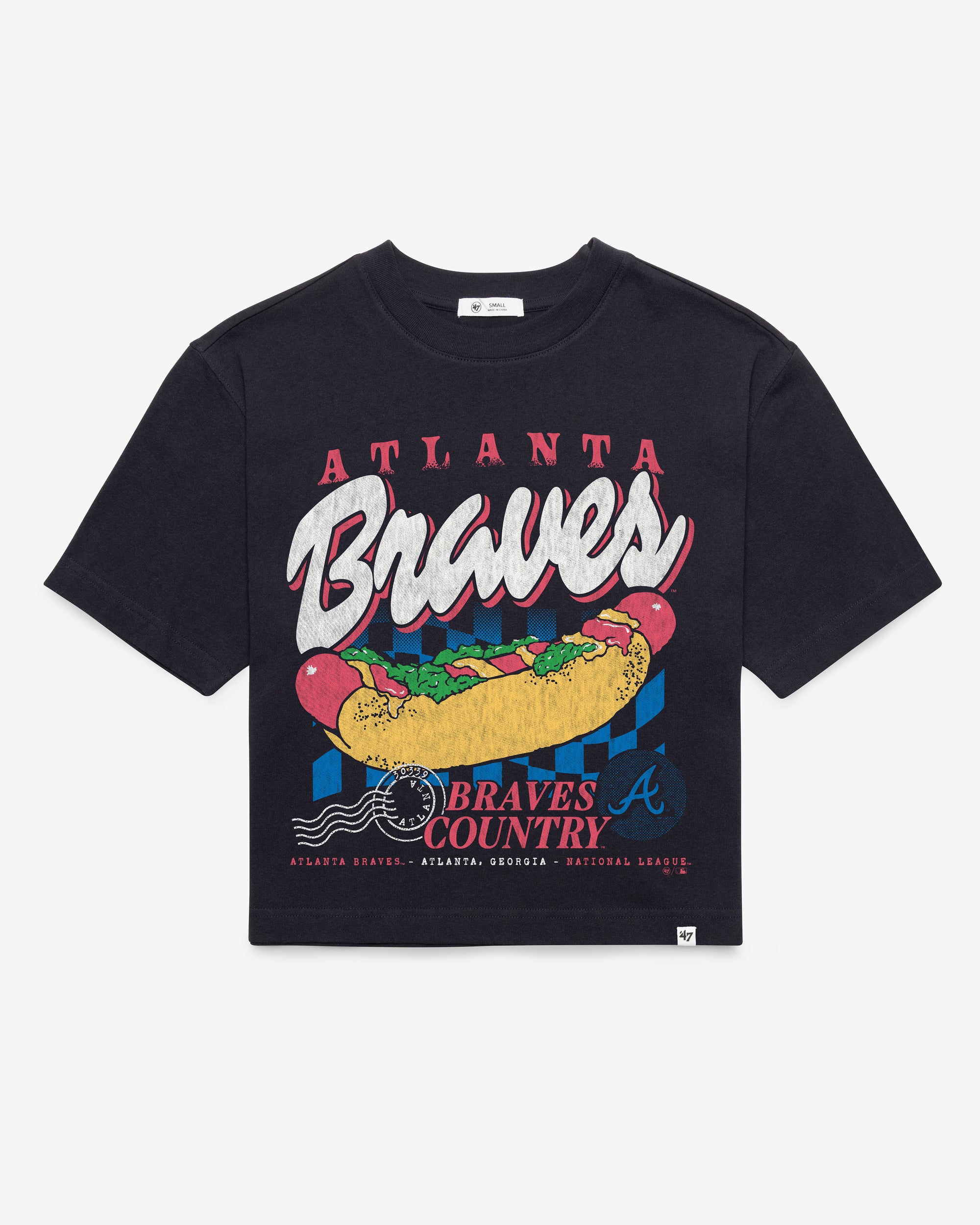 ATLANTA BRAVES BITE ZONE '47 REED CITY TEE WOMEN