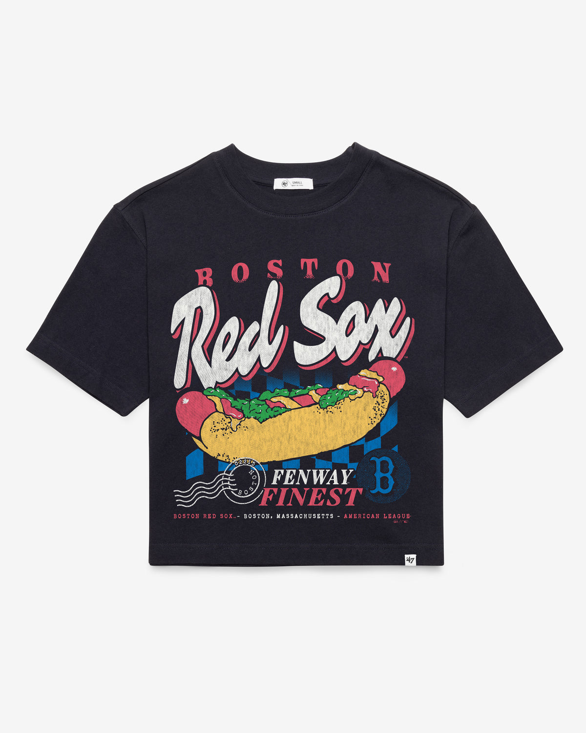 BOSTON RED SOX BITE ZONE '47 REED CITY TEE WOMEN