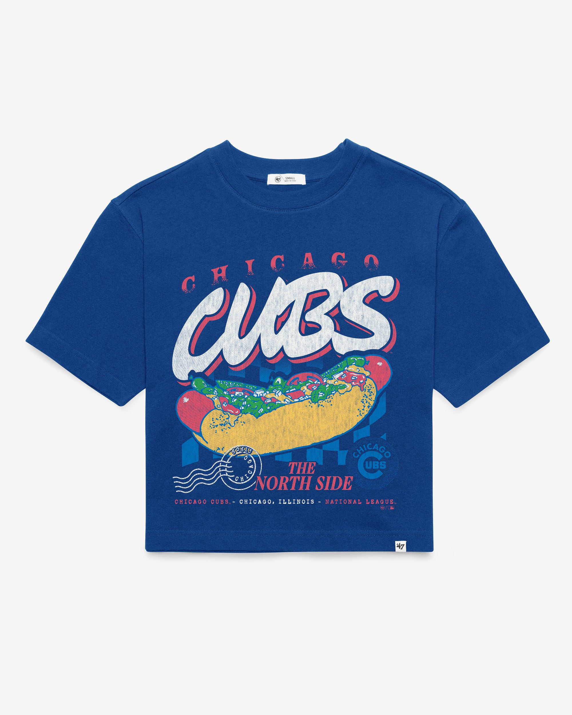 CHICAGO CUBS BITE ZONE '47 REED CITY TEE WOMEN