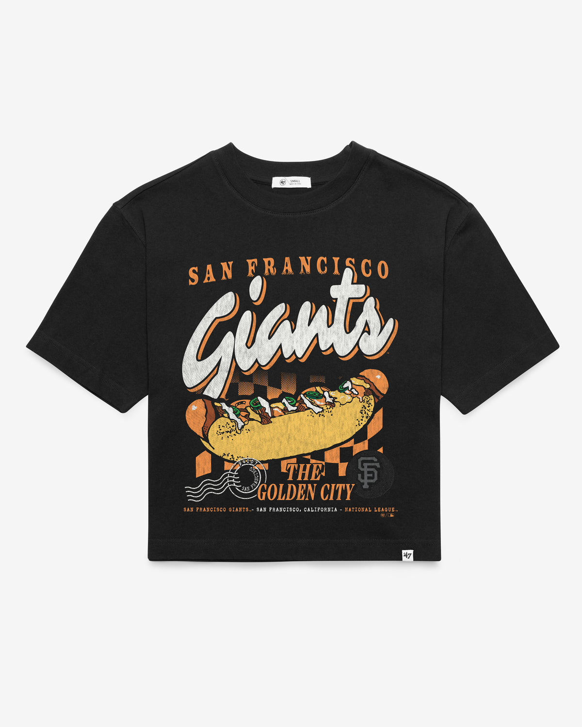 SAN FRANCISCO GIANTS BITE ZONE '47 REED CITY TEE WOMEN