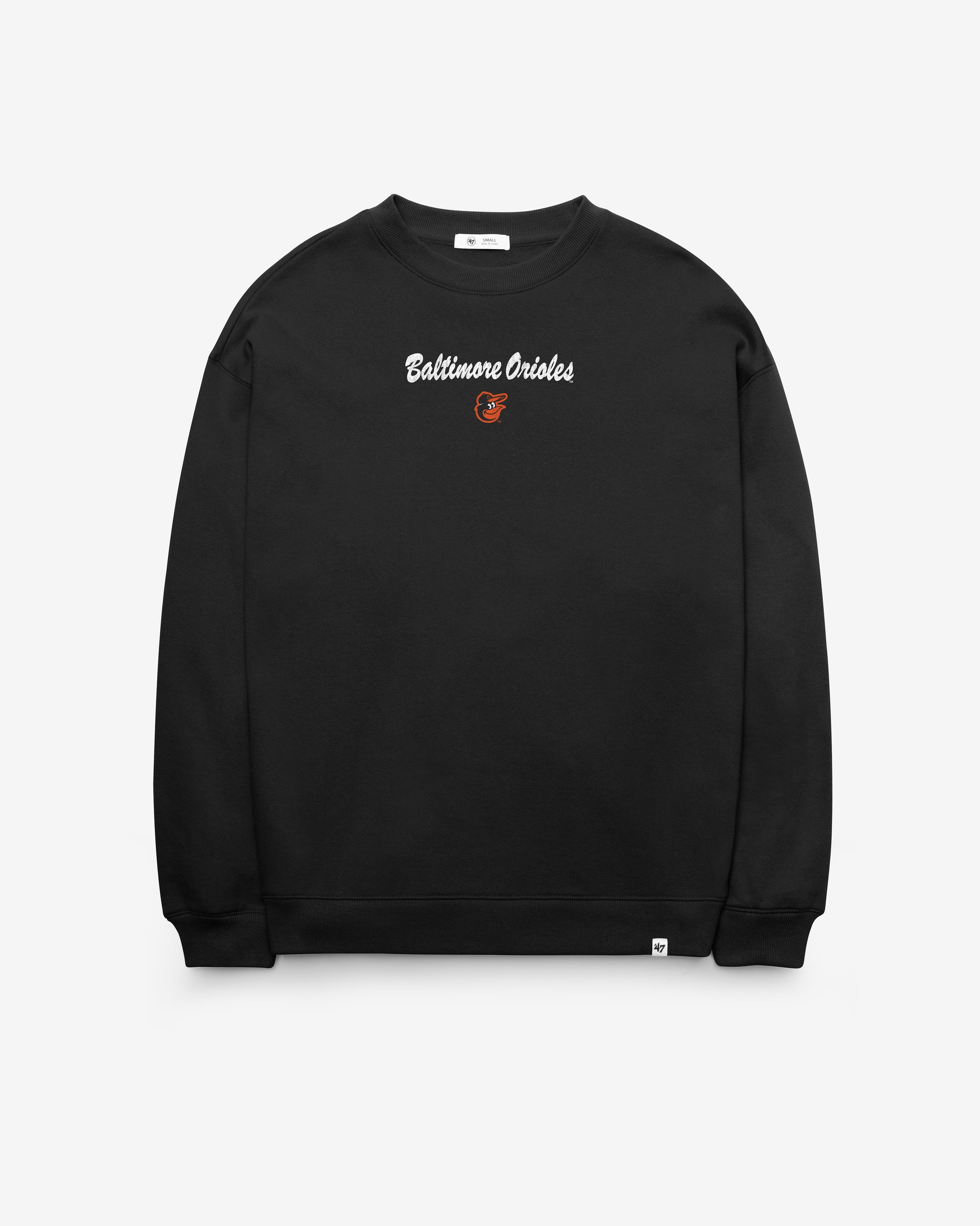 BALTIMORE ORIOLES FAN FUEL '47 OVERSIZED CREW WOMEN