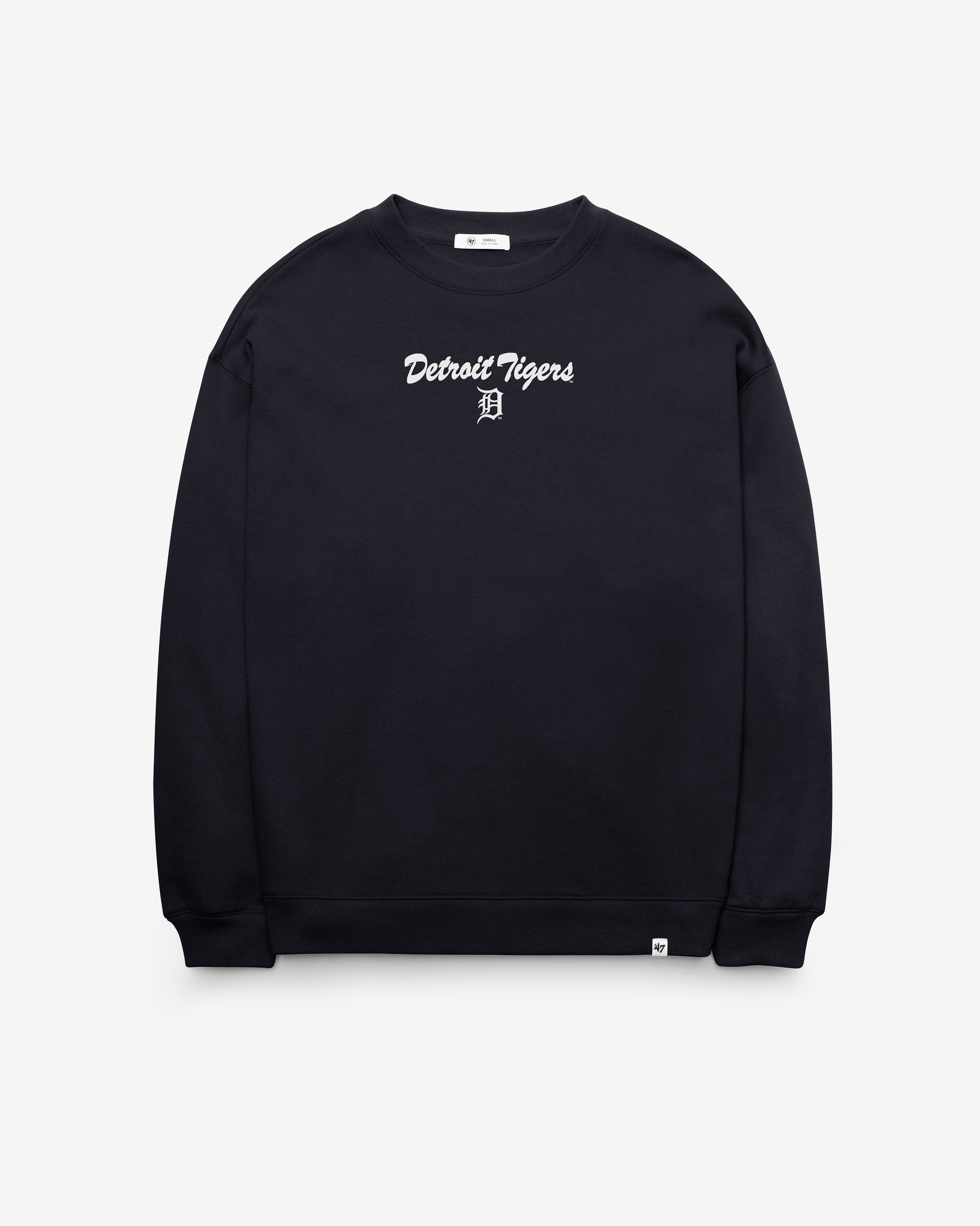 DETROIT TIGERS FAN FUEL '47 OVERSIZED CREW WOMEN