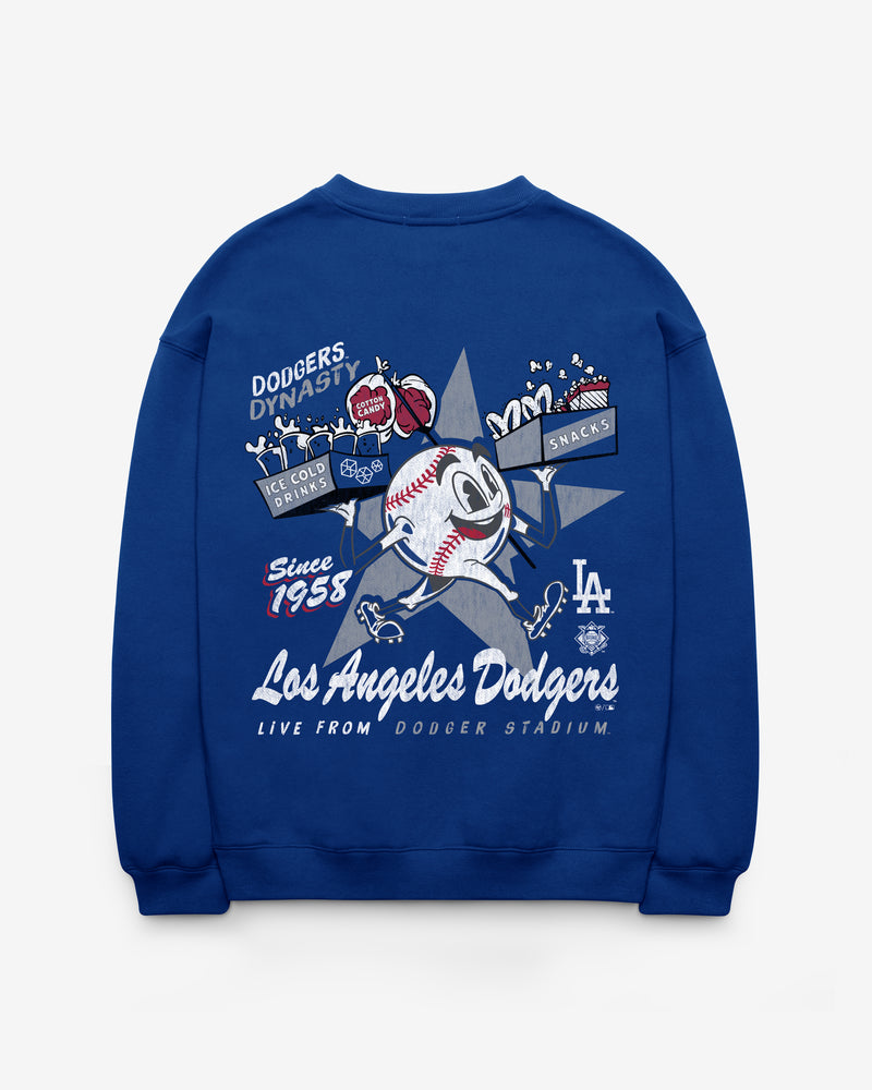 LOS ANGELES DODGERS FAN FUEL '47 OVERSIZED CREW WOMEN