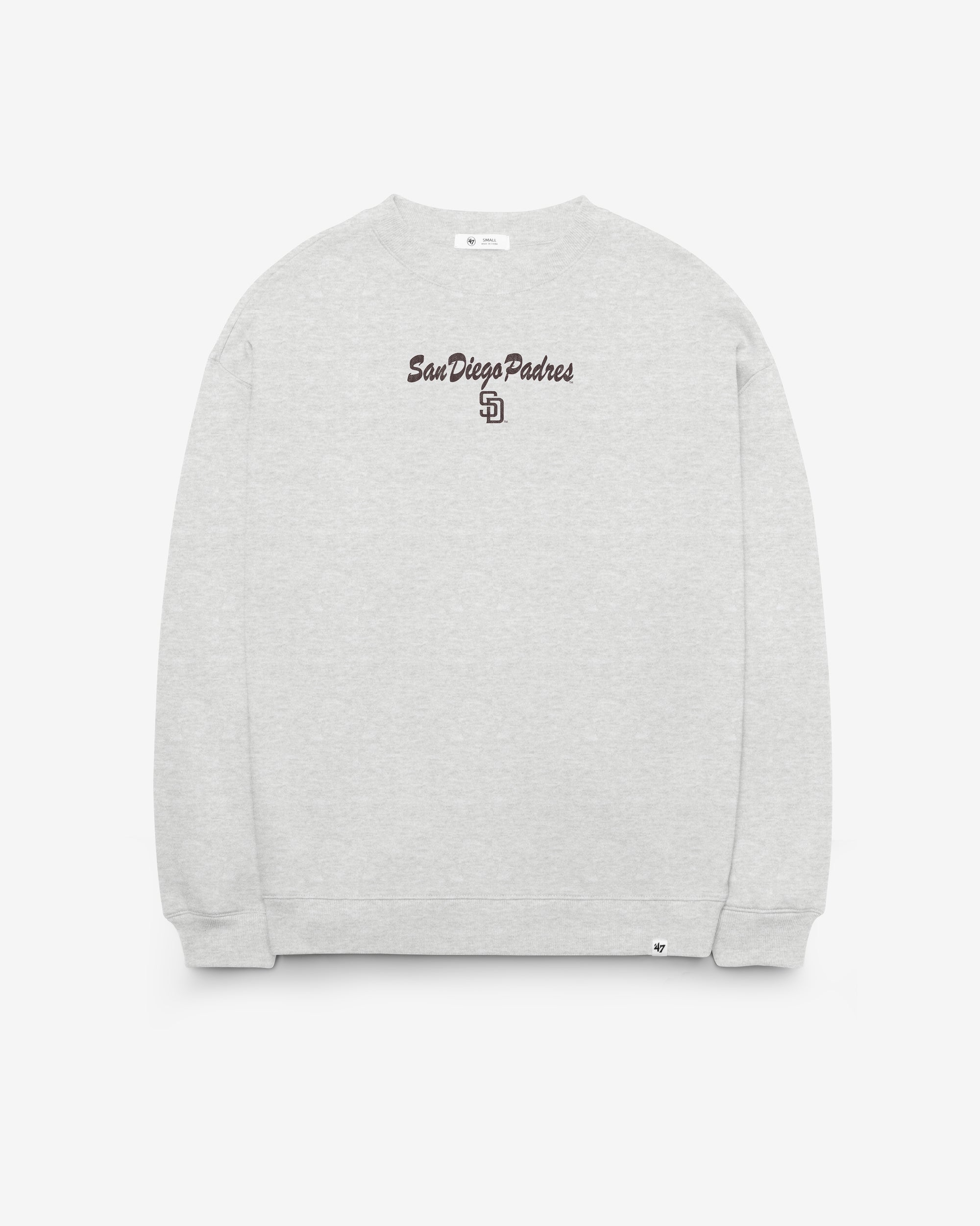 SAN DIEGO PADRES FAN FUEL '47 OVERSIZED CREW WOMEN