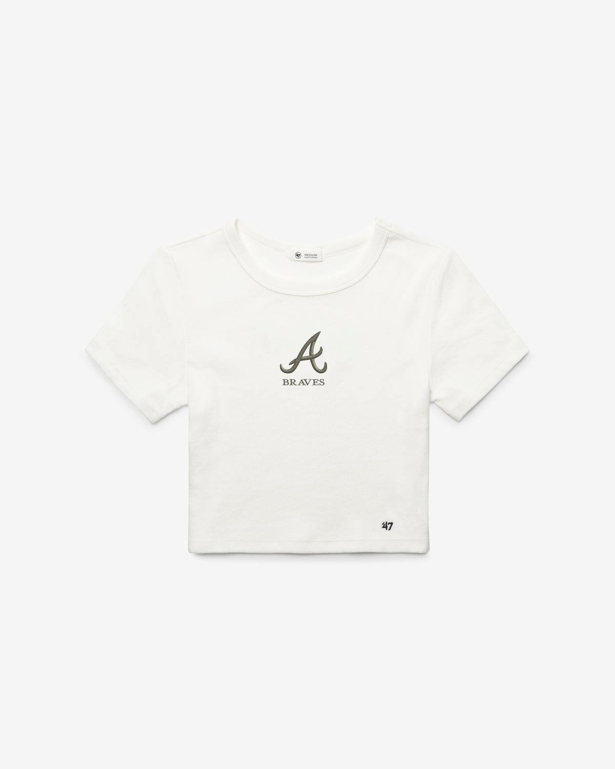 ATLANTA BRAVES '47 BABY RIB TEE WOMEN