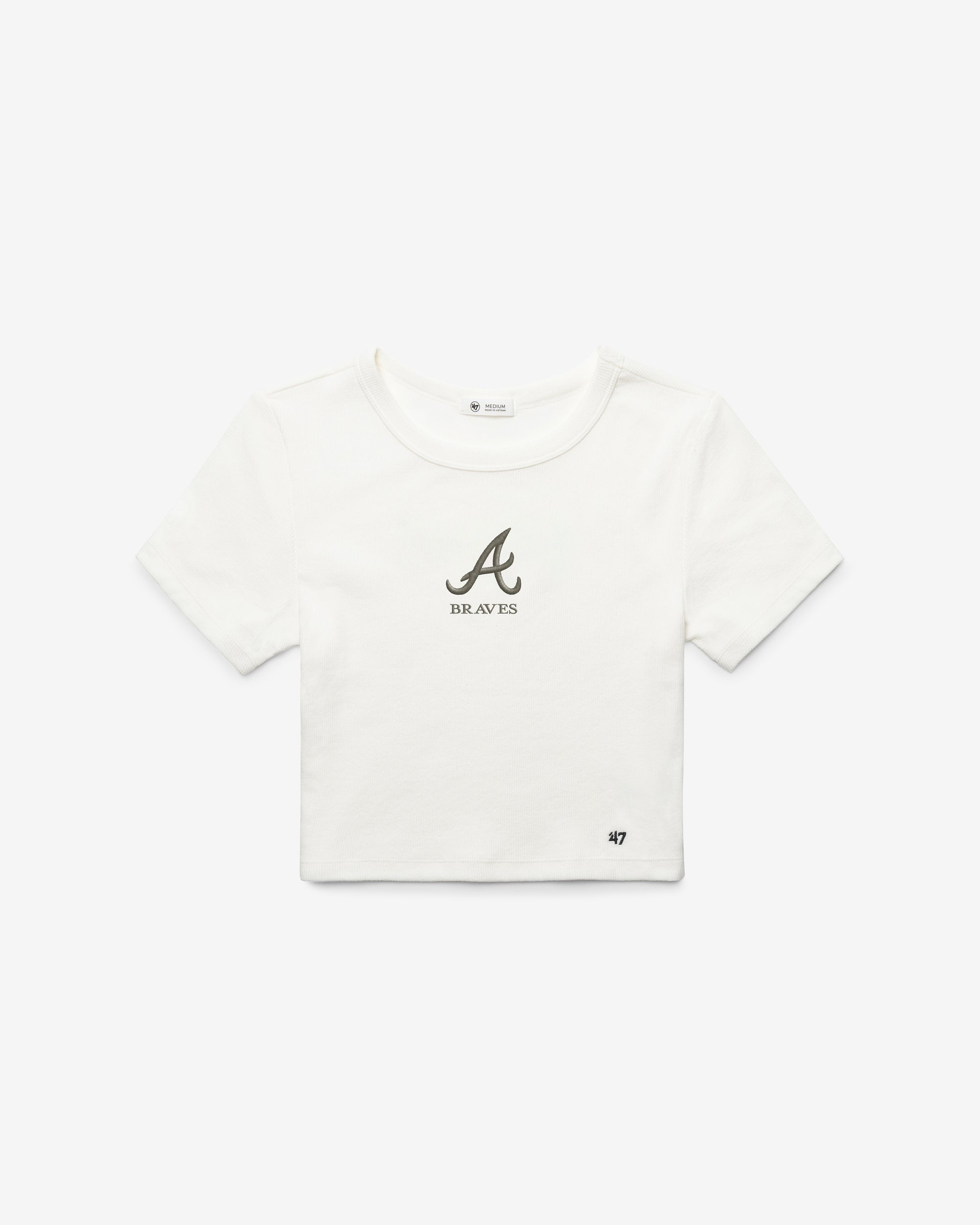 ATLANTA BRAVES '47 BABY RIB TEE WOMEN