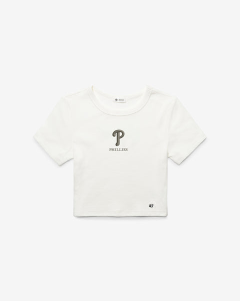 PHILADELPHIA PHILLIES '47 BABY RIB TEE WOMEN