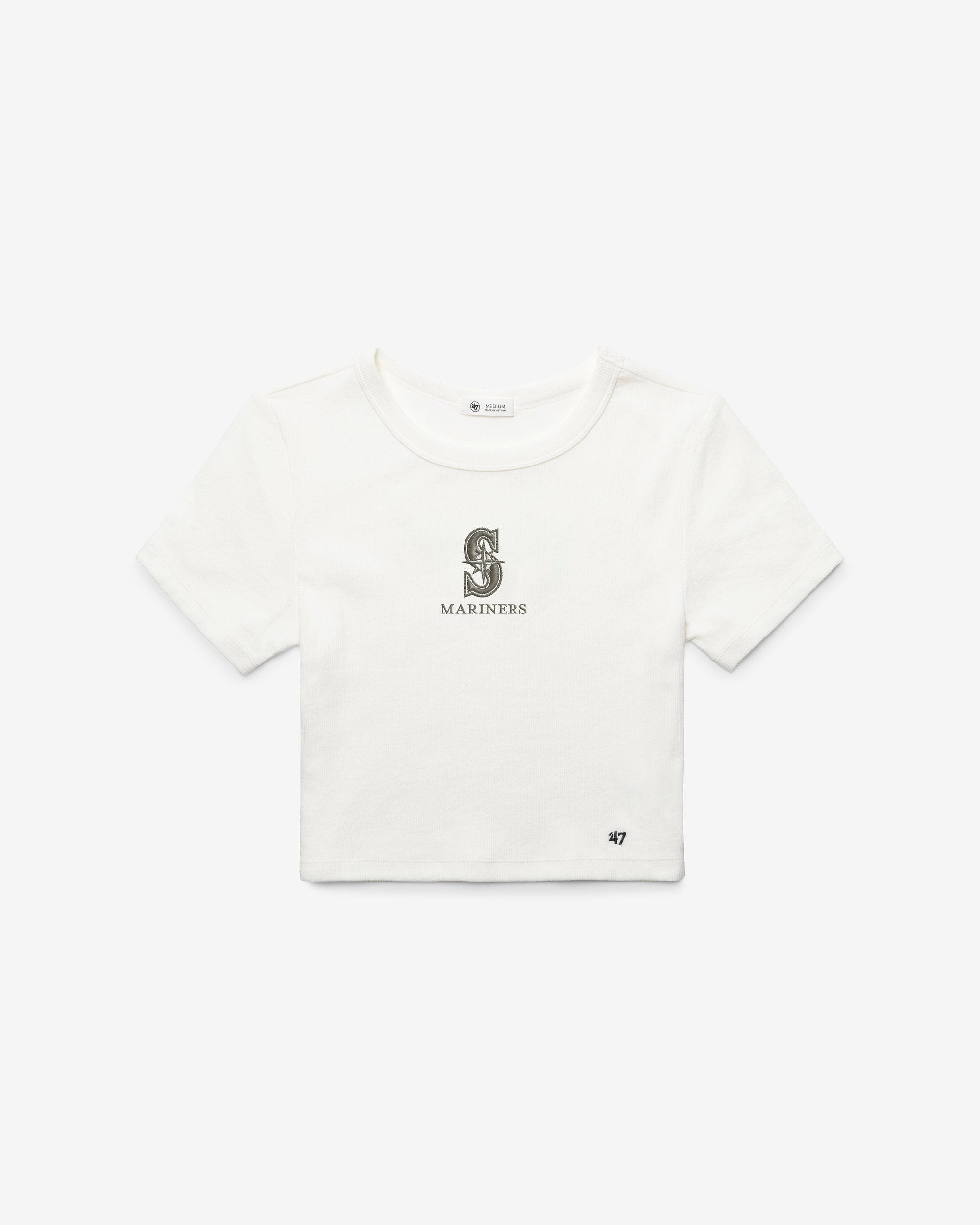 SEATTLE MARINERS '47 BABY RIB TEE WOMEN