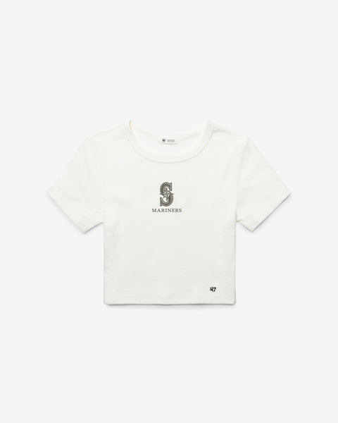 SEATTLE MARINERS '47 BABY RIB TEE WOMEN