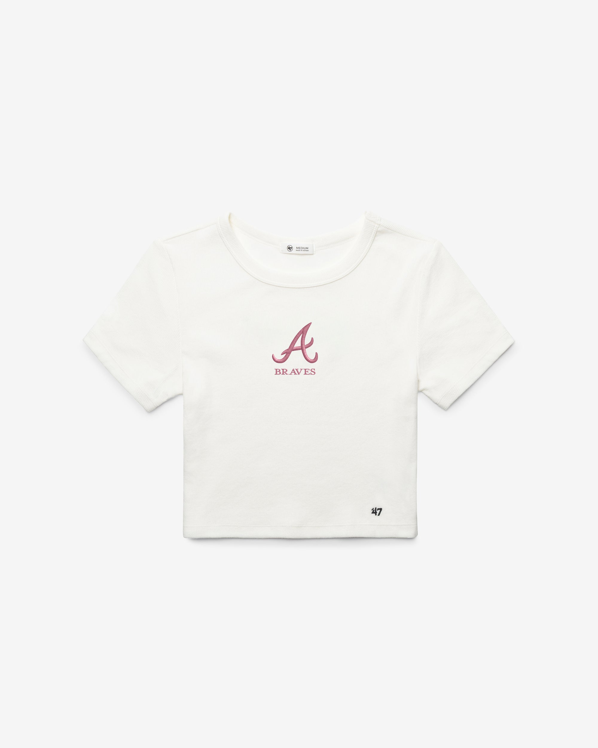 ATLANTA BRAVES '47 BABY RIB TEE WOMEN
