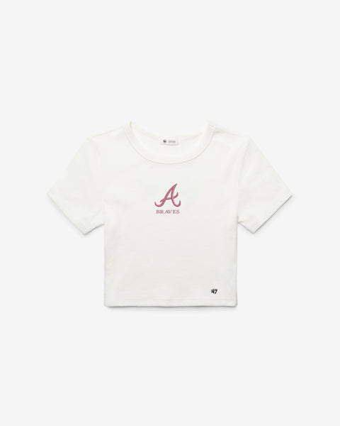 ATLANTA BRAVES '47 BABY RIB TEE WOMEN