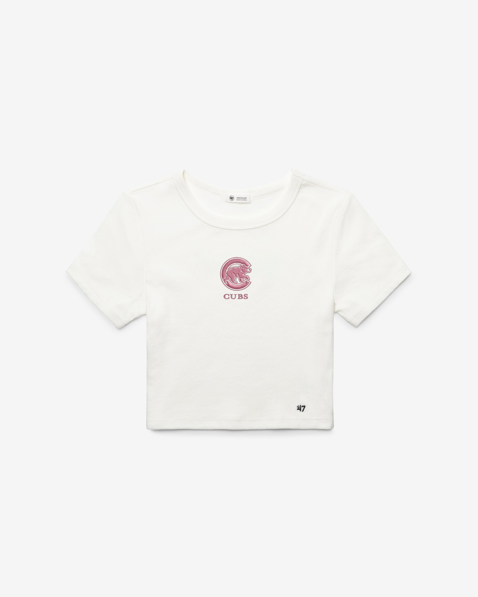 CHICAGO CUBS '47 BABY RIB TEE WOMEN