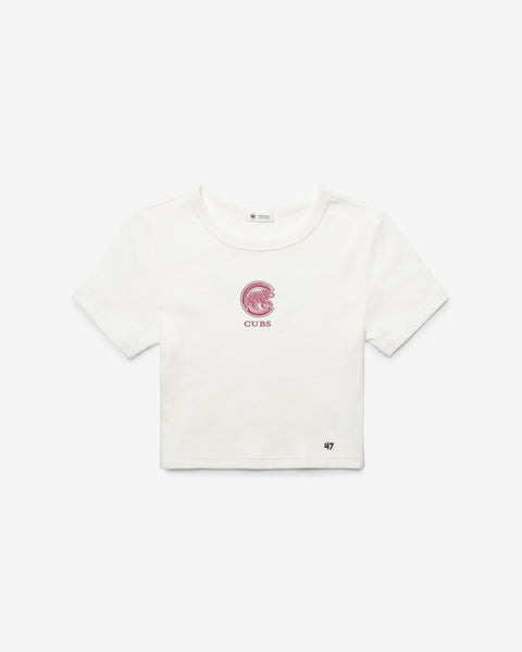 CHICAGO CUBS '47 BABY RIB TEE WOMEN