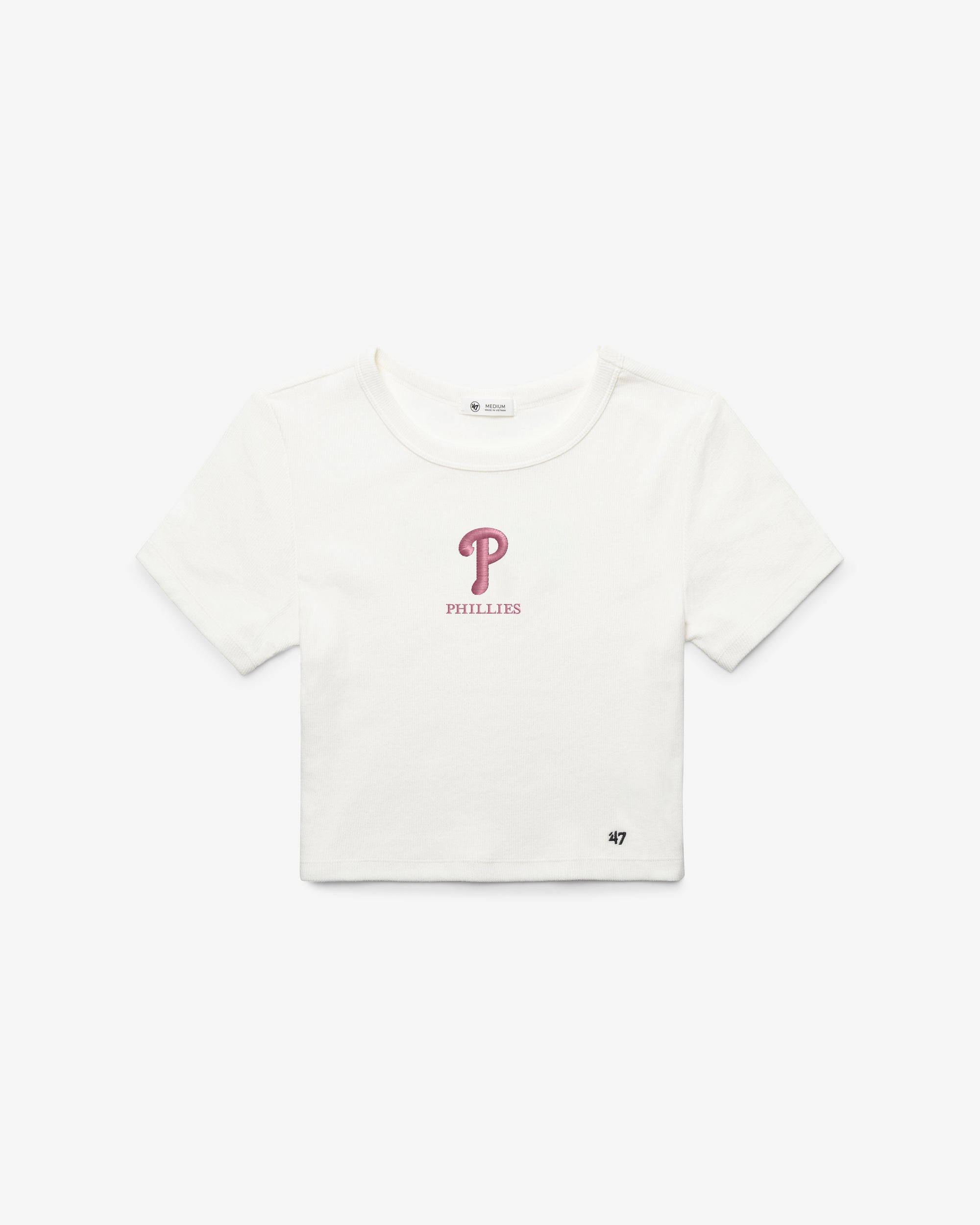 PHILADELPHIA PHILLIES '47 BABY RIB TEE WOMEN