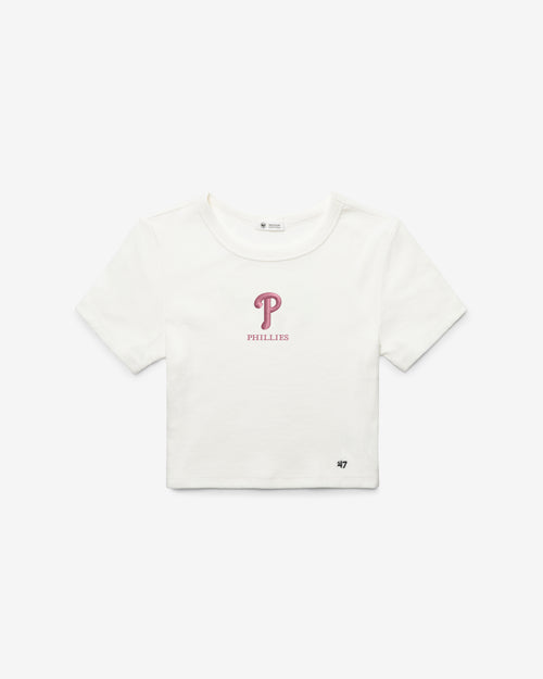 PHILADELPHIA PHILLIES '47 BABY RIB TEE WOMEN
