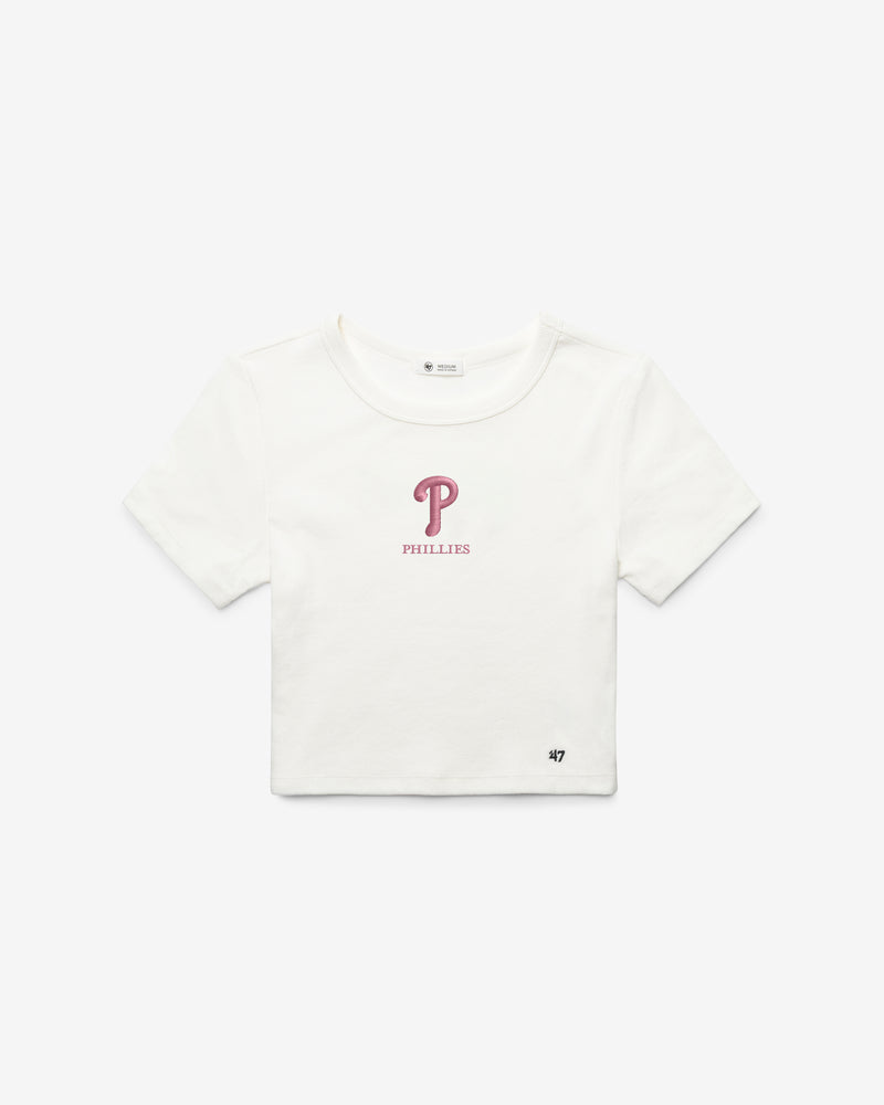 PHILADELPHIA PHILLIES '47 BABY RIB TEE WOMEN