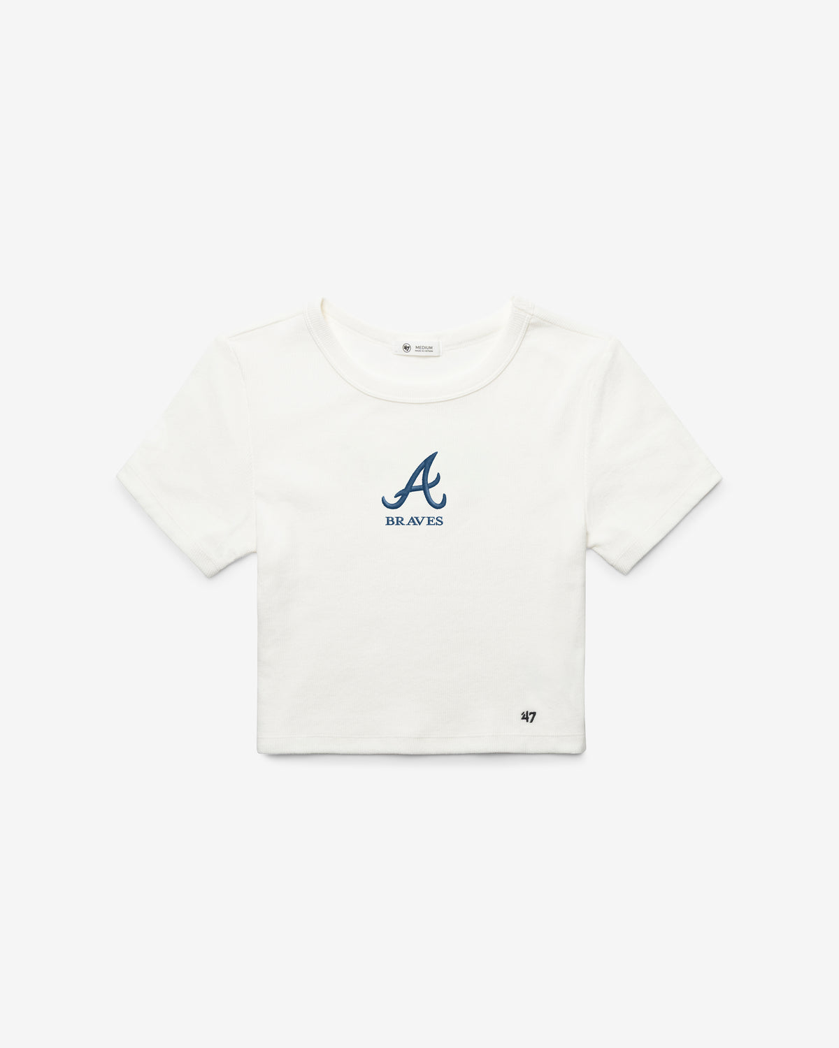 ATLANTA BRAVES '47 BABY RIB TEE WOMEN