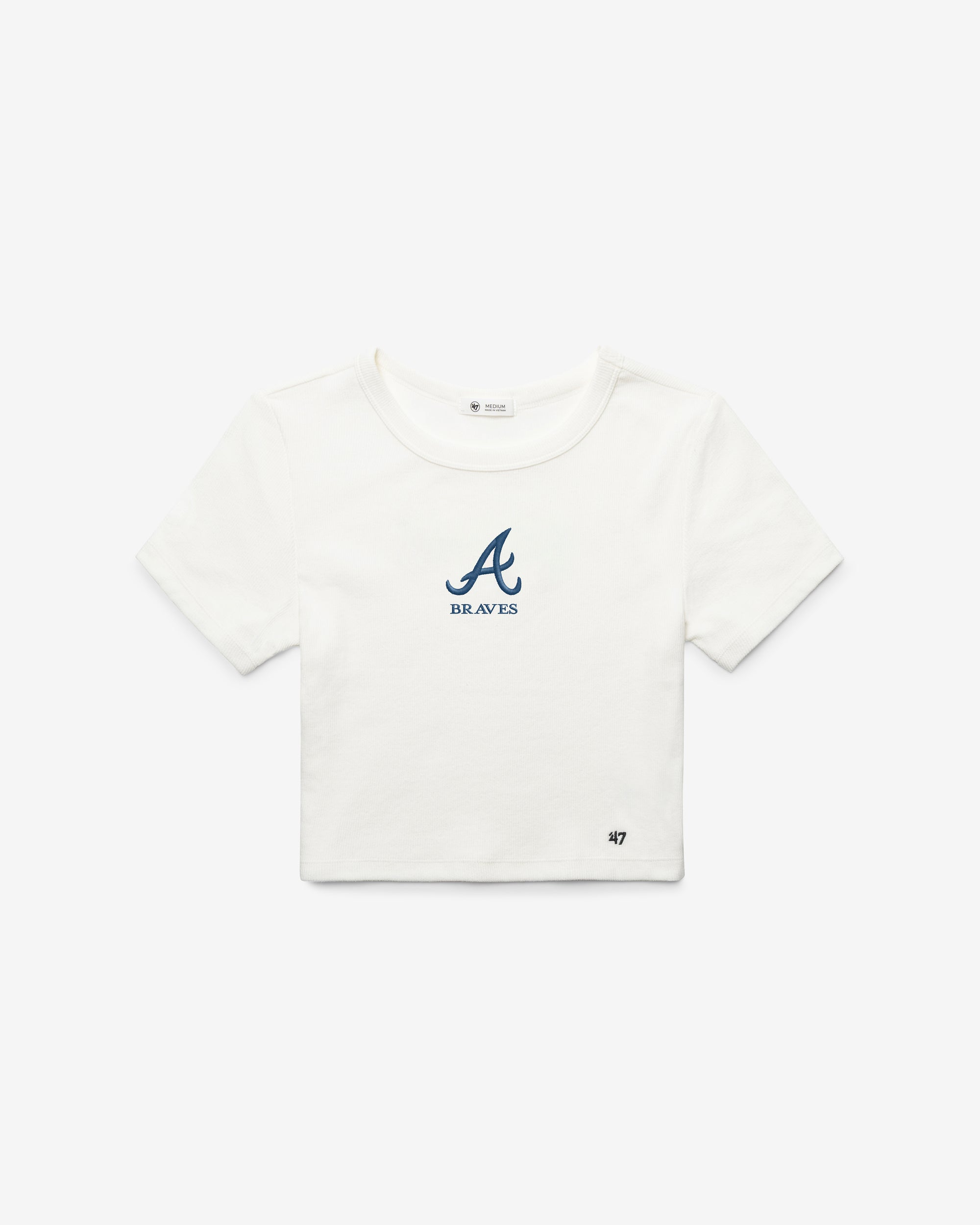 ATLANTA BRAVES '47 BABY RIB TEE WOMEN