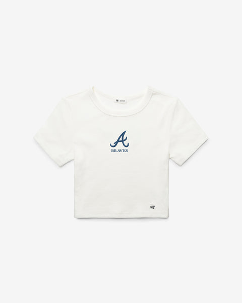 ATLANTA BRAVES '47 BABY RIB TEE WOMEN
