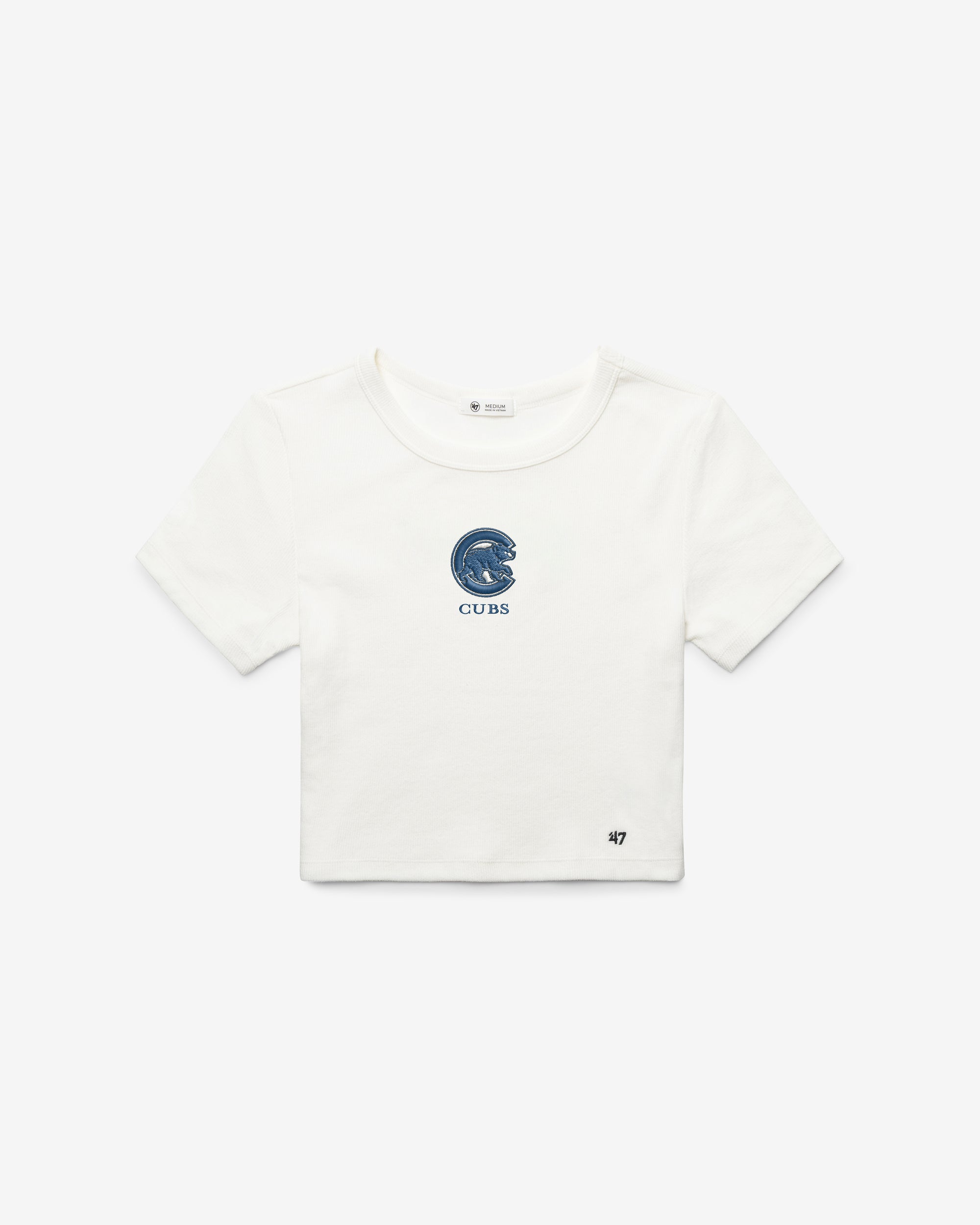 CHICAGO CUBS '47 BABY RIB TEE WOMEN