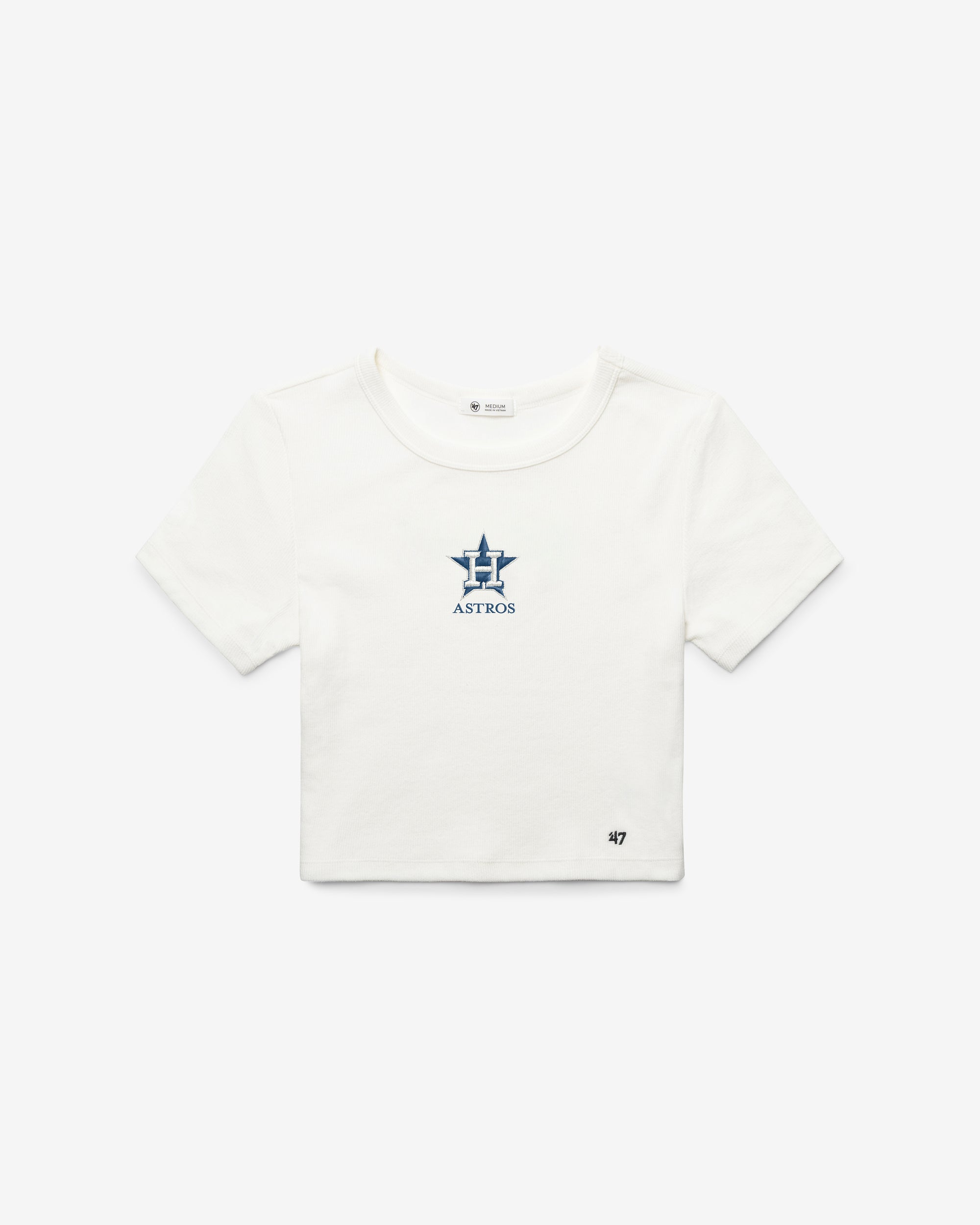 HOUSTON ASTROS '47 BABY RIB TEE WOMEN