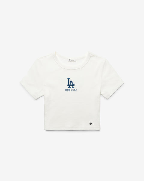LOS ANGELES DODGERS '47 BABY RIB TEE WOMEN